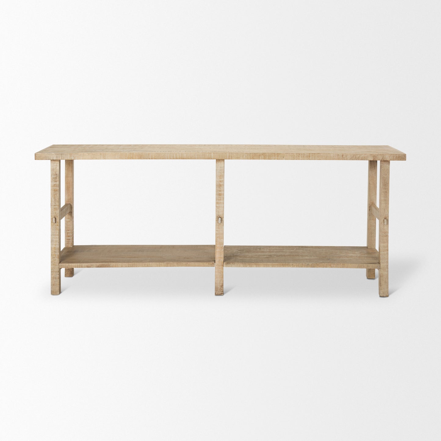 Rosie Large Blonde Wood Console Table