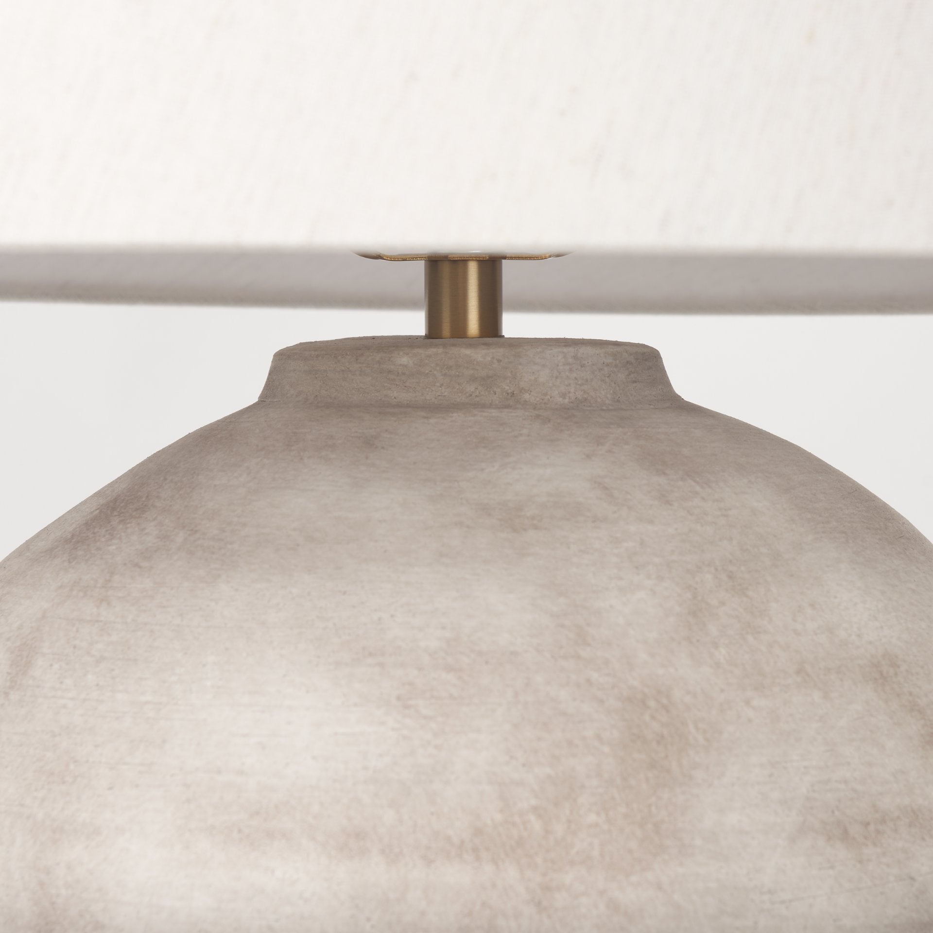 Marvin Table Lamp Taupe Ceramic - table-lamps