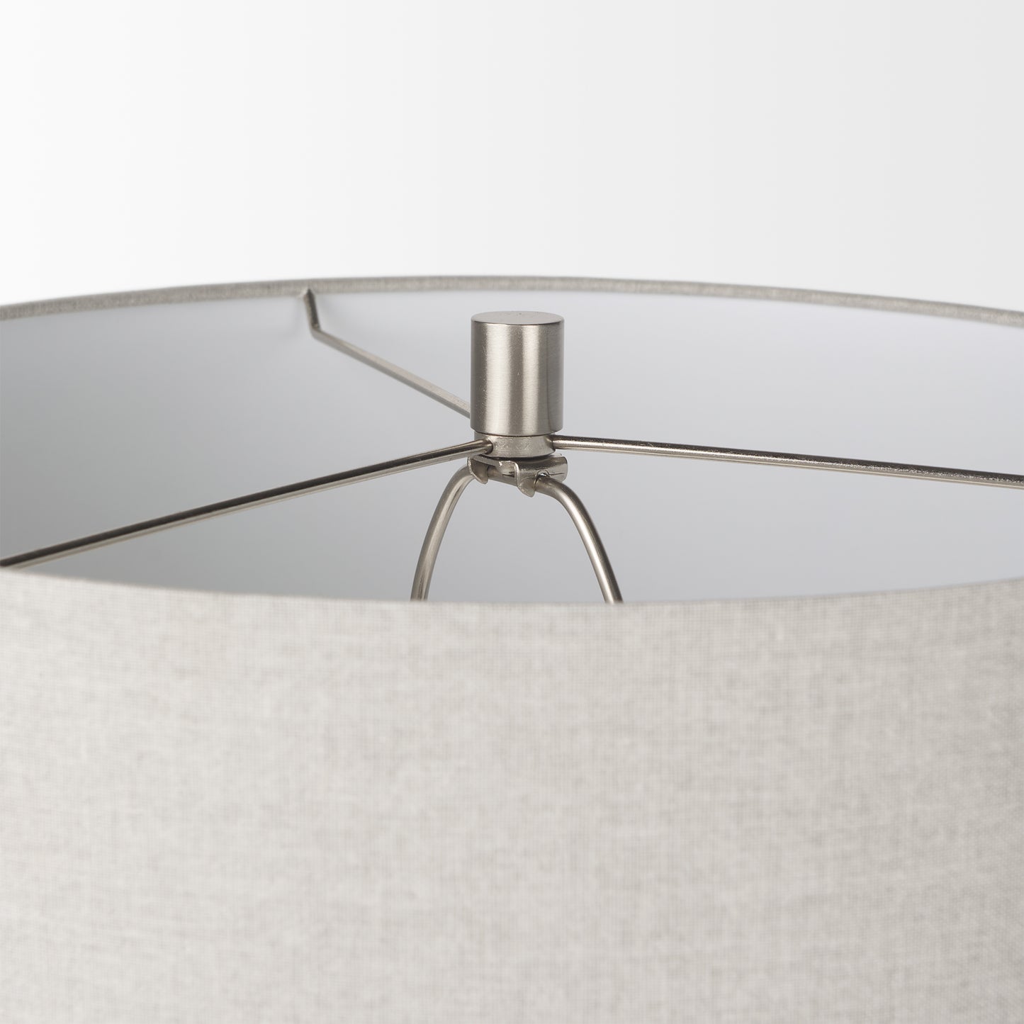 Piven White w/Antiqued Wash Textured Ceramic Table Lamp