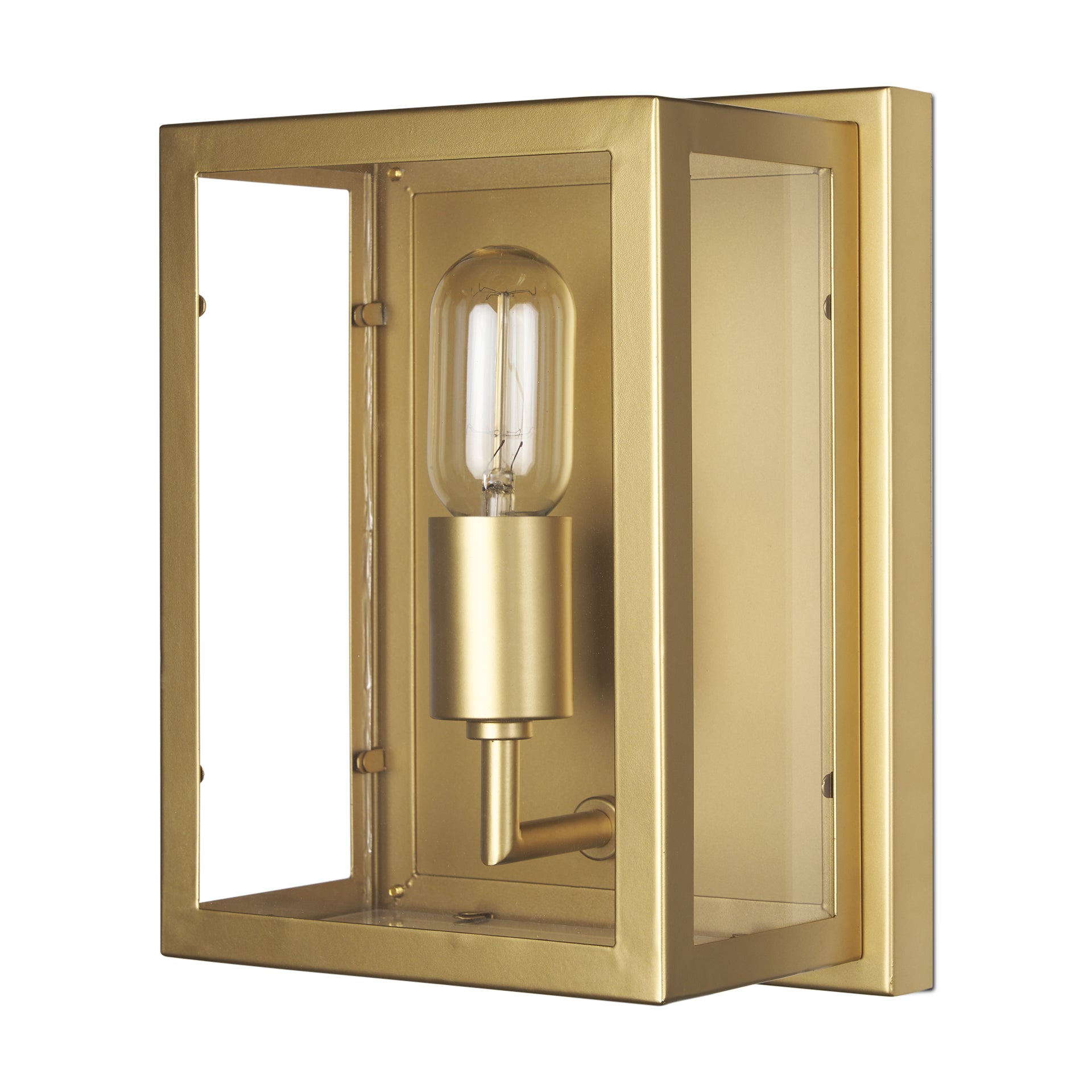 Cairn Wall Sconce Gold Metal - wall-fixtures