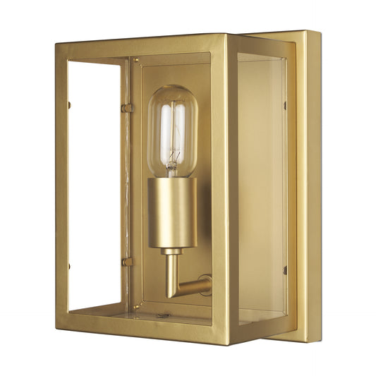 Cairn Wall Sconce Gold Metal