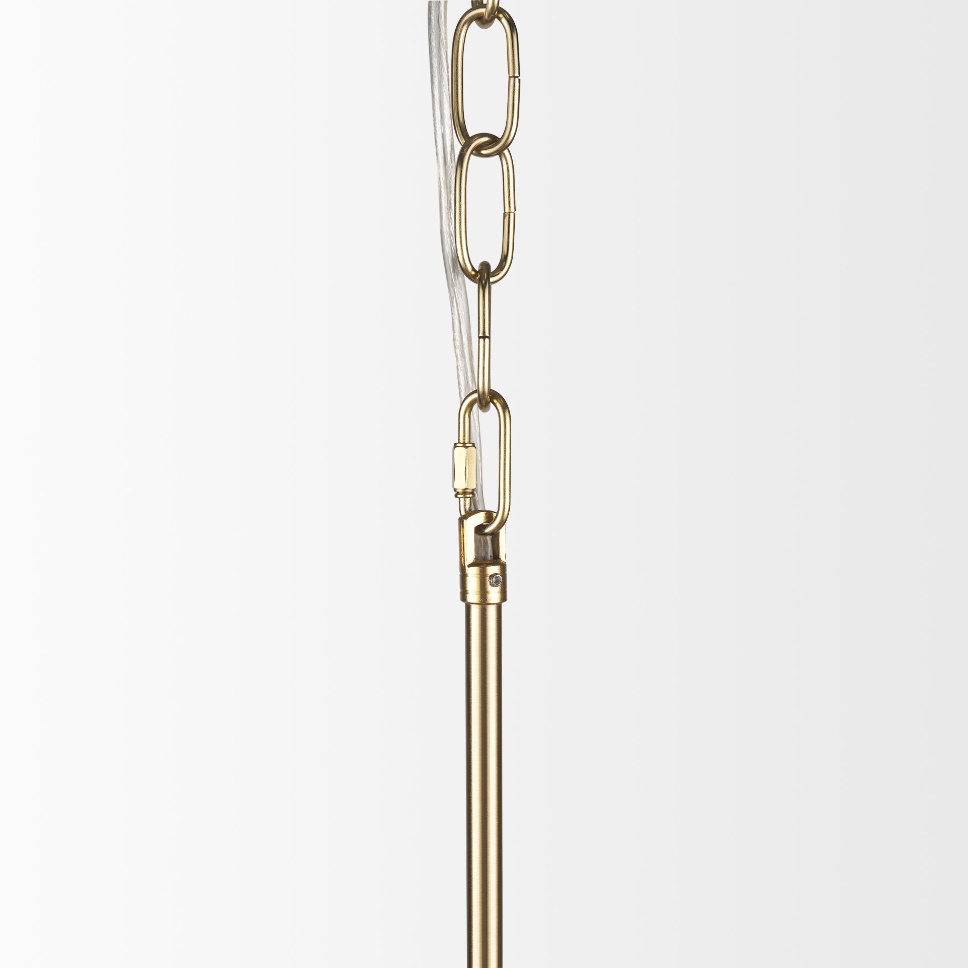 Britton Chandelier Gold Metal | Clear Glass - chandeliers