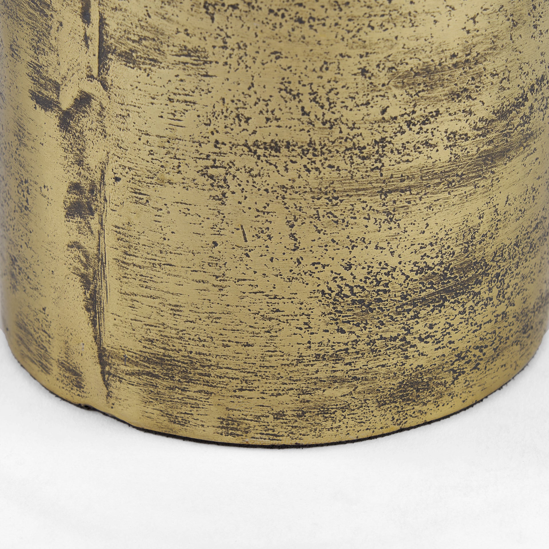 Quonset Tall Brass Finished Aluminum Metal Ornament