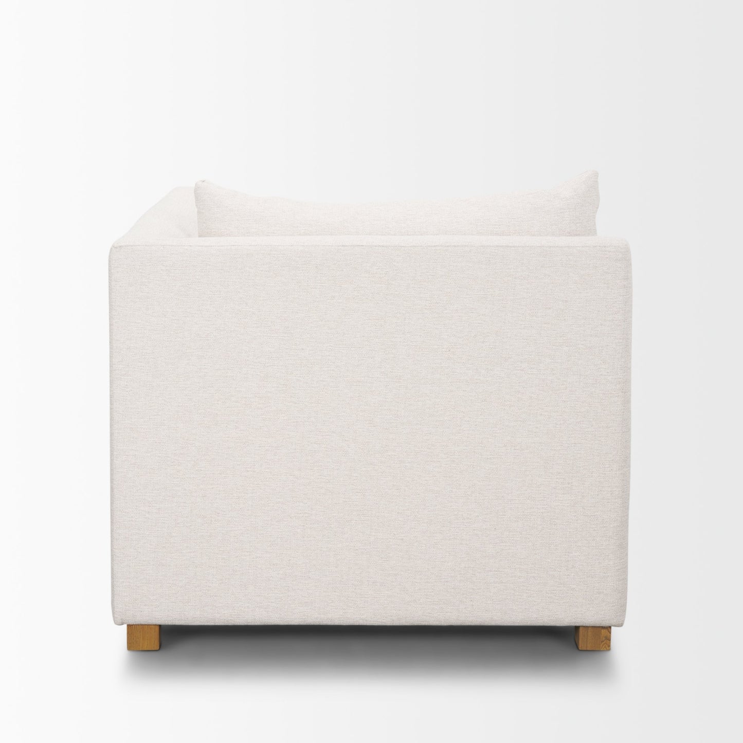 Halston Right Arm Sectional Piece Oatmeal Performance Fabric