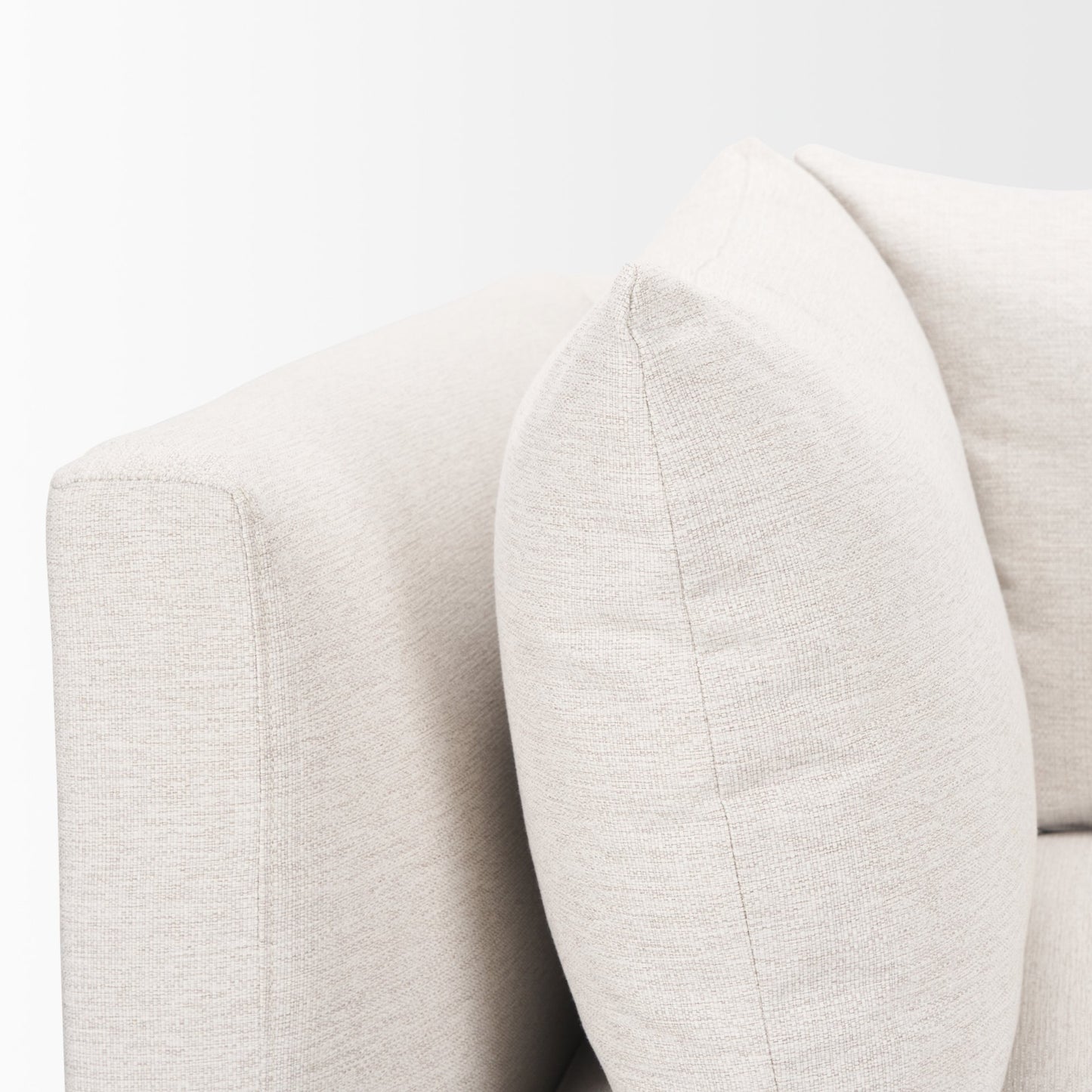 Halston Corner Sectional Piece Oatmeal Performance Fabric