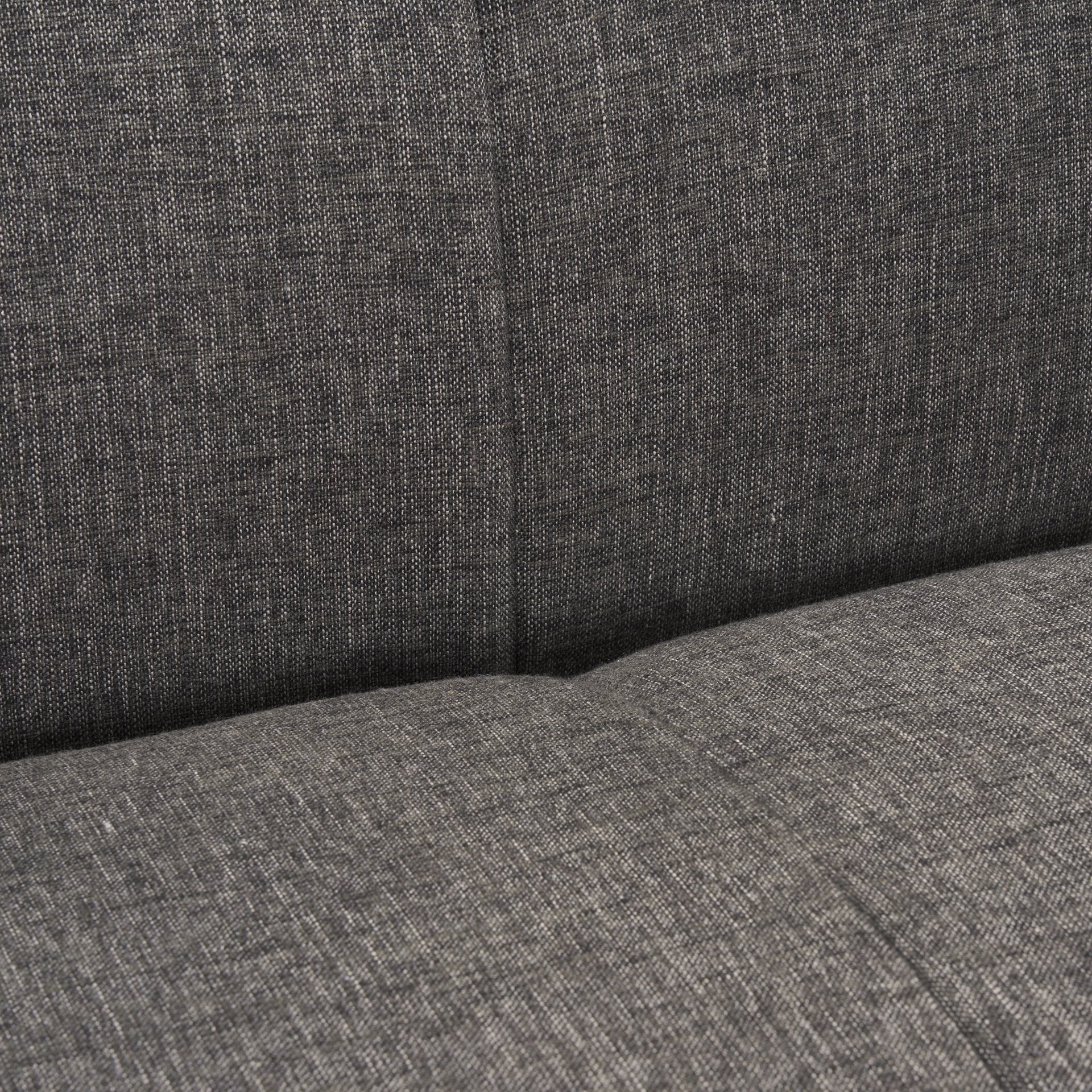 Hale Sofa W/ Medium Brown Wood and Gray Fabric