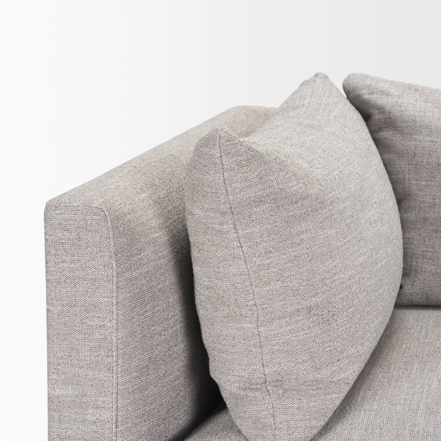 Halston Corner Light Grey Performance Fabric