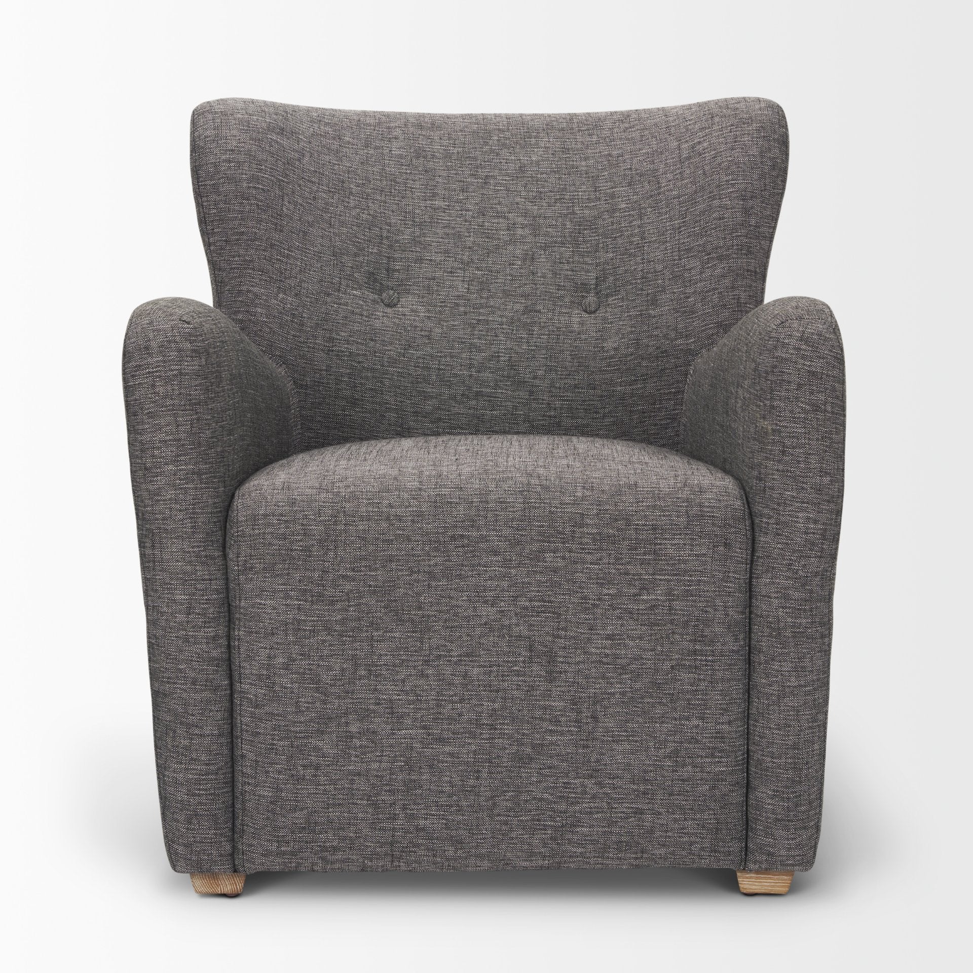 Dunstan Accent Chair Charcoal Fabric - accent-chairs