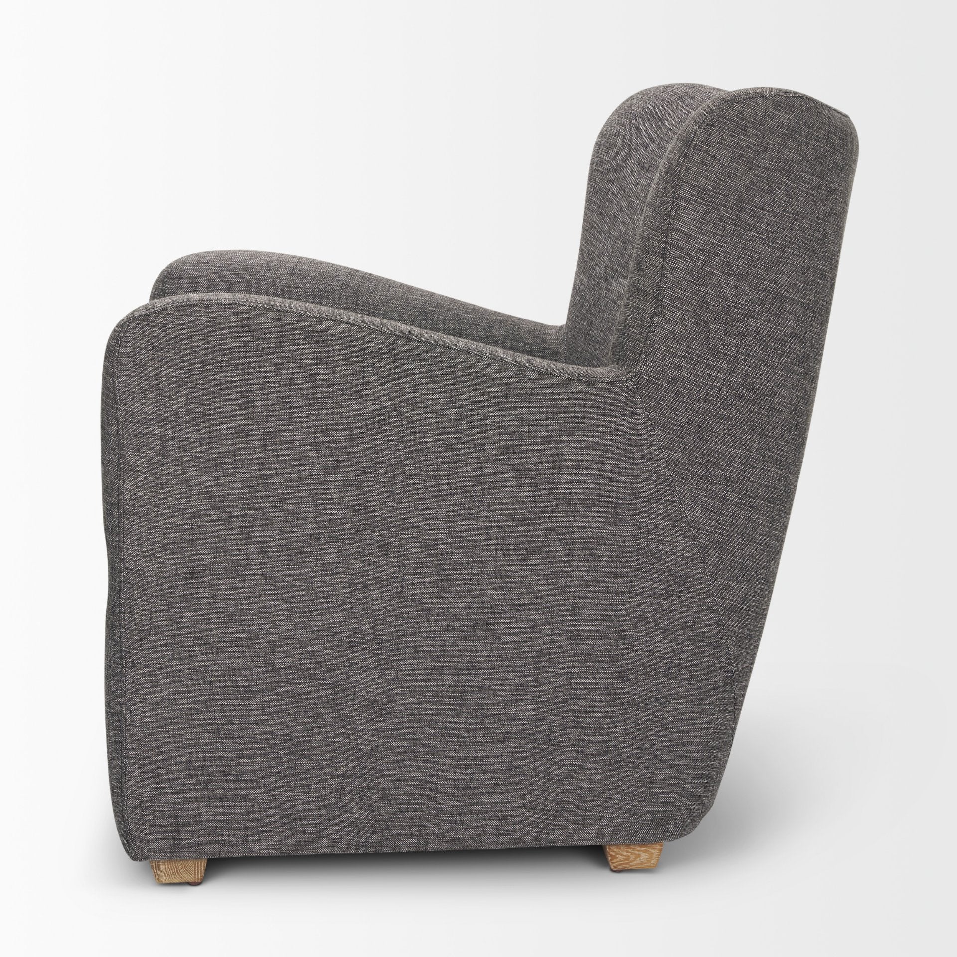Dunstan Accent Chair Charcoal Fabric - accent-chairs