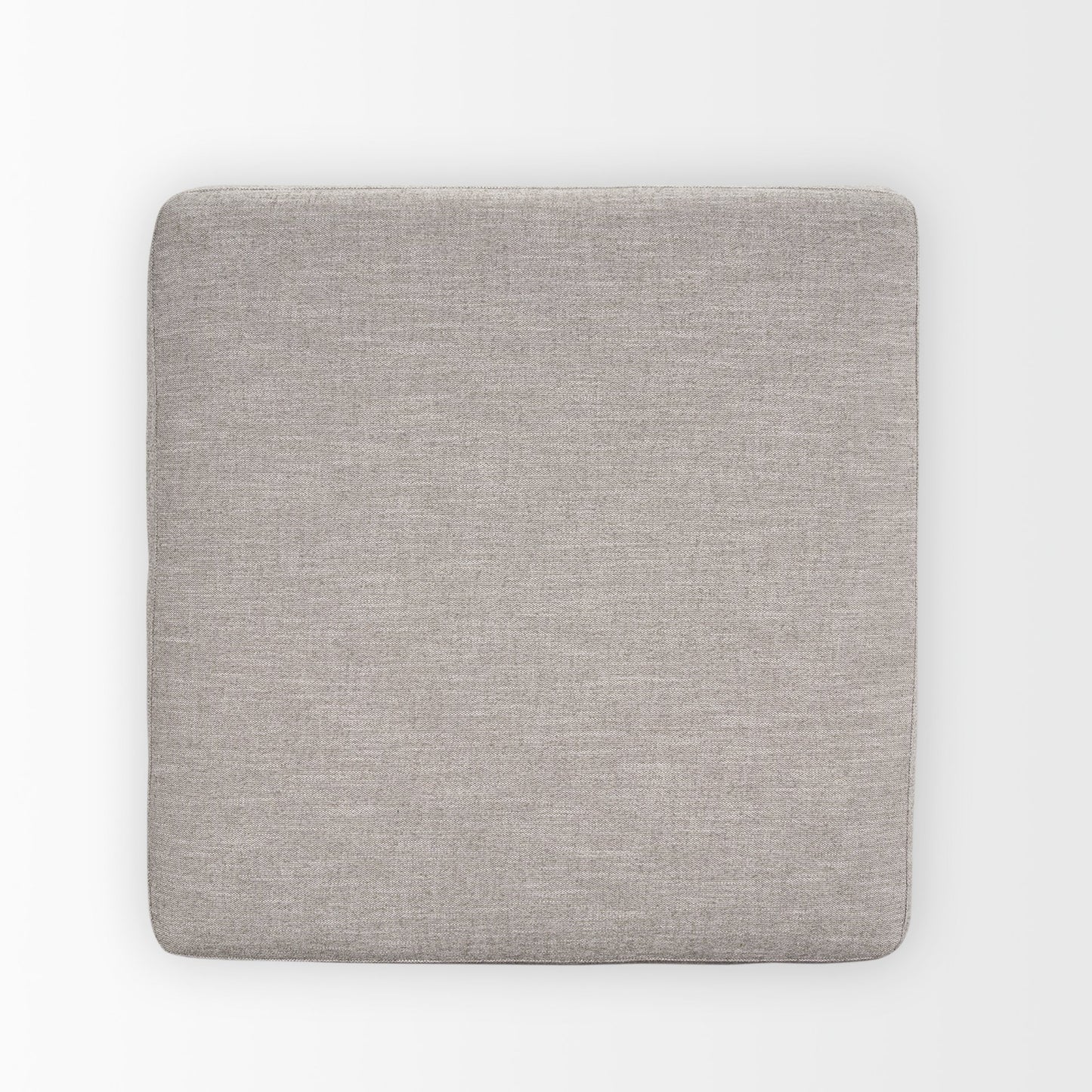 Halston Large Ottoman Light Gray Performance Fabric