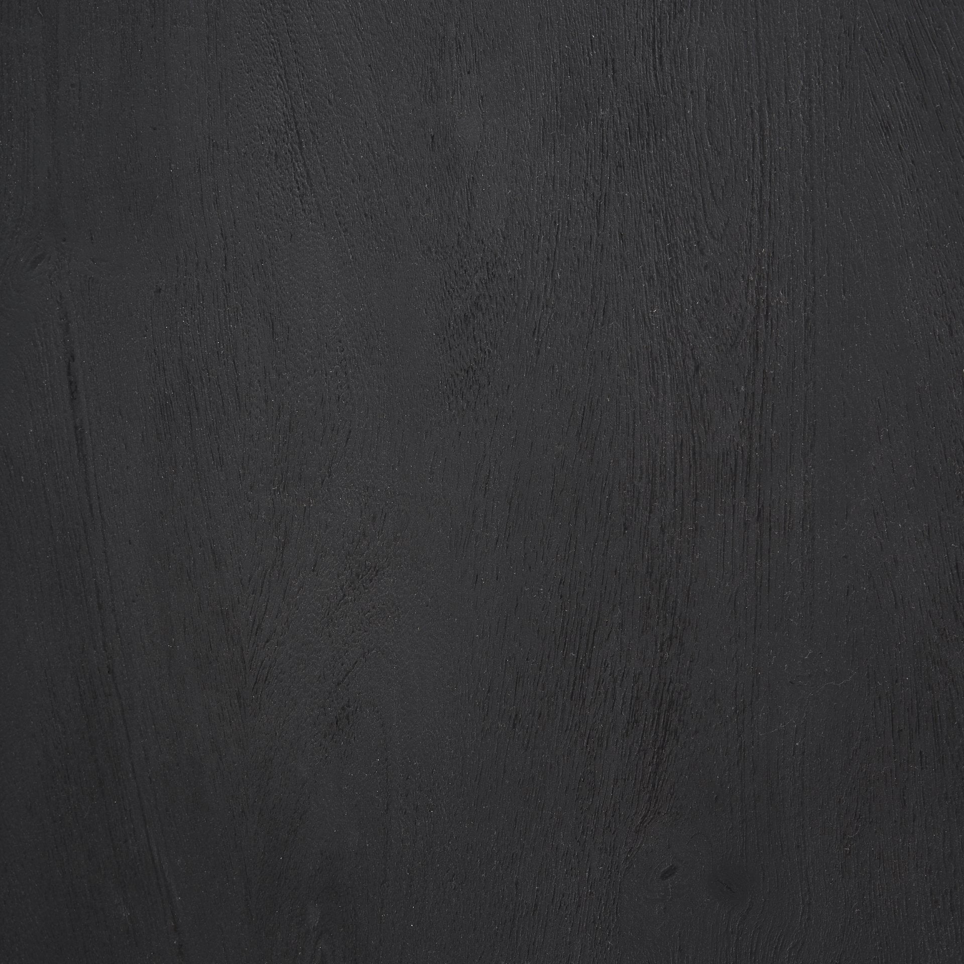 Maxine Hexagonal Black Wood Foyer Table