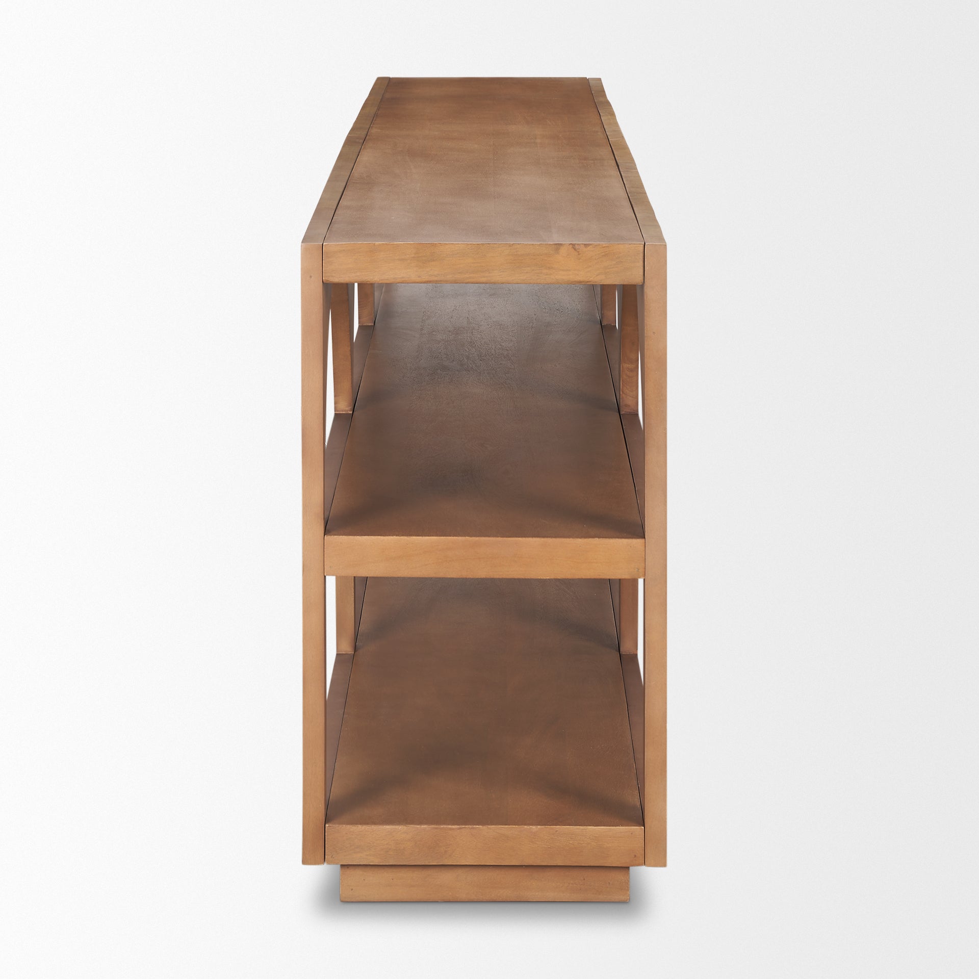 Bela Console Table Brown Wood | Large - console-tables