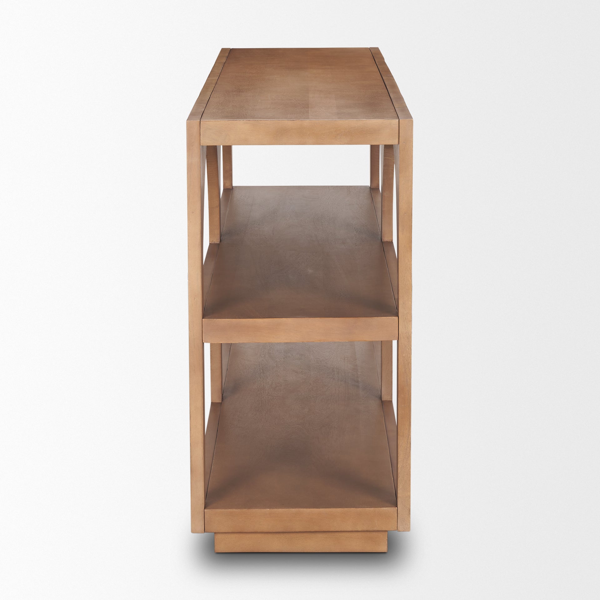 Bela Console Table Brown Wood | Small - console-tables