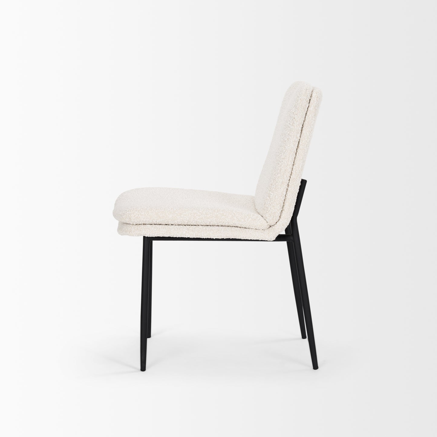 Eve Dining Chair Cream Boucle - dining-chairs