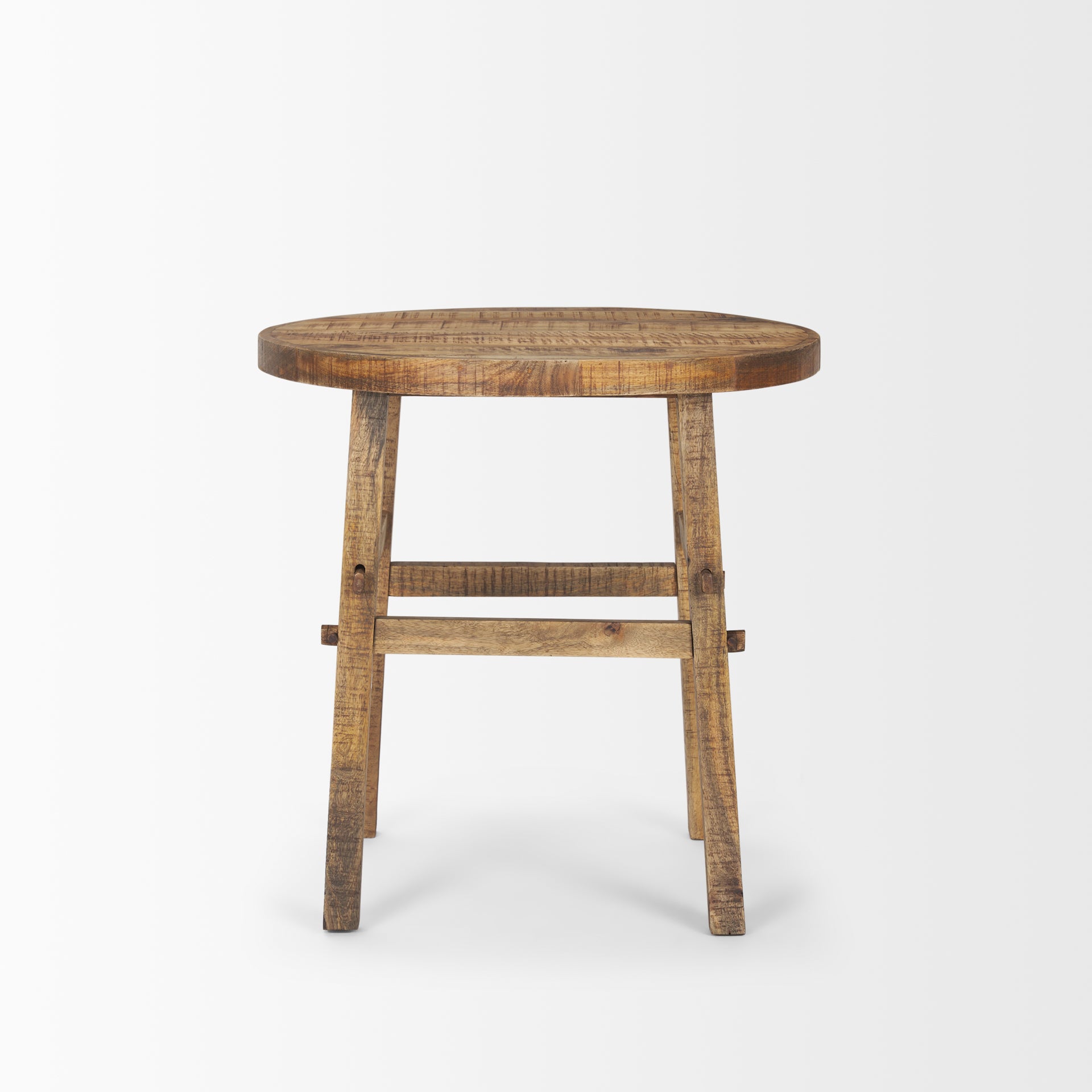 Rosie Large Brown Wood End Table
