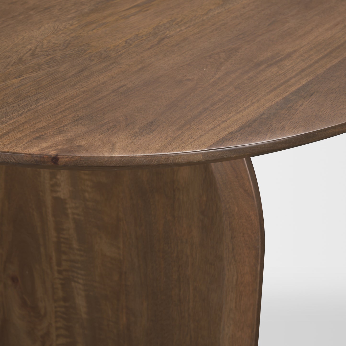 Isla Dining Table Oval | Dark Brown - dining-table