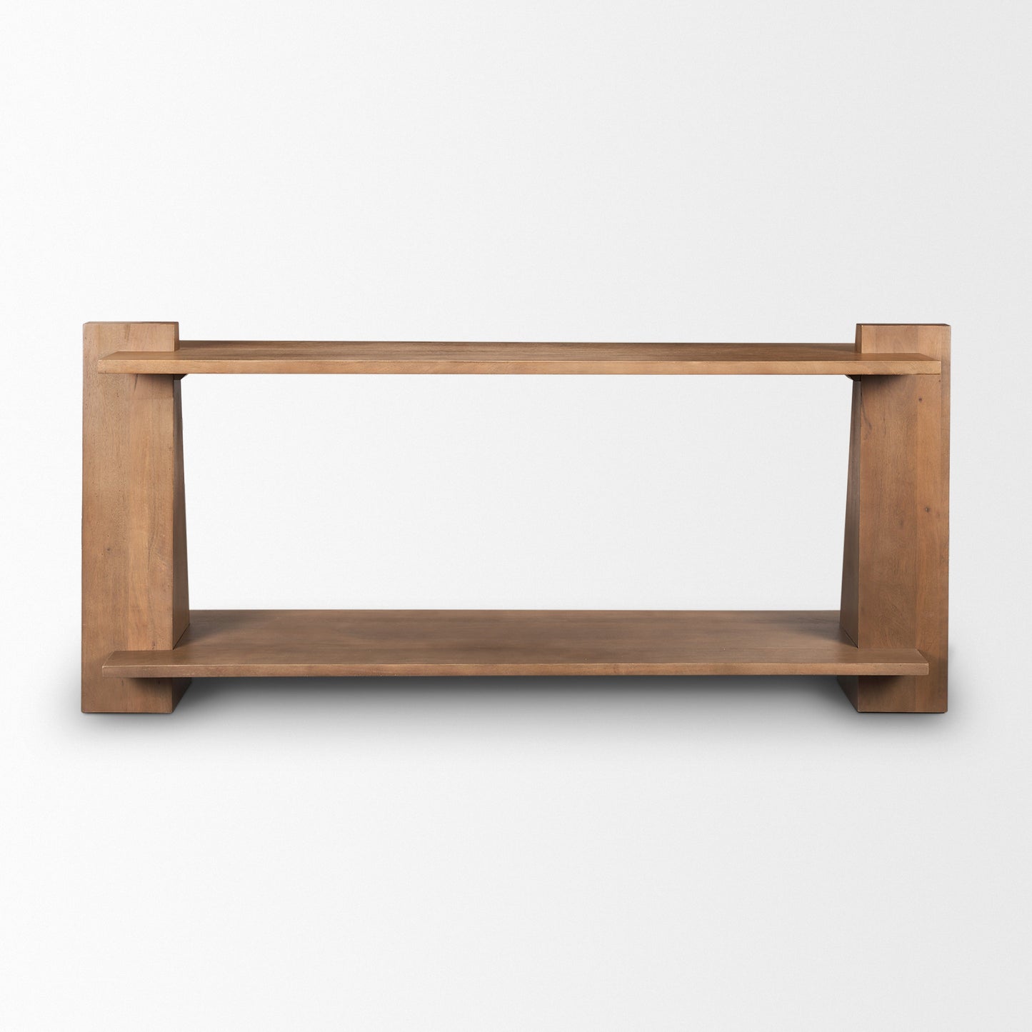 Eula Console Table Brown Wood - console-tables
