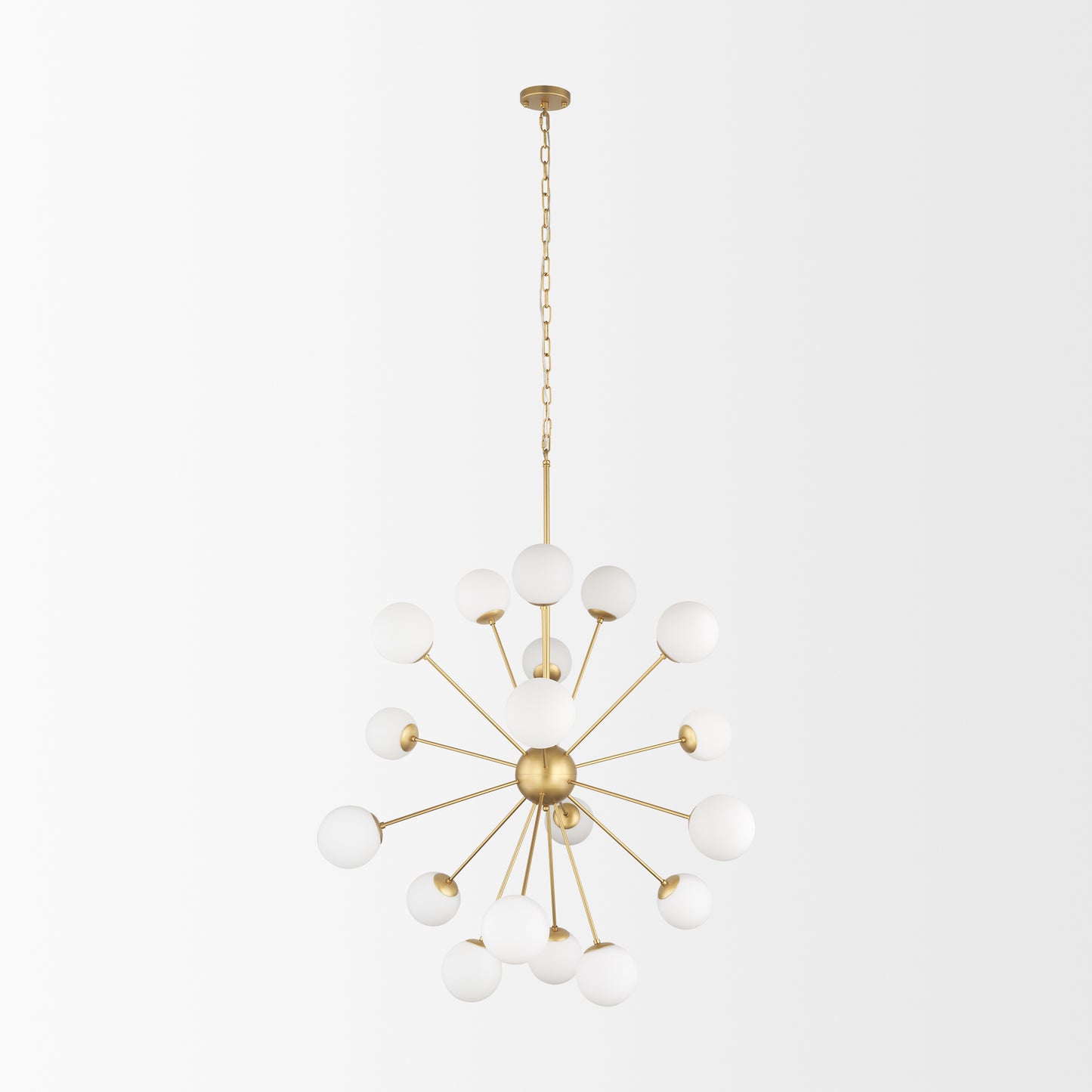 Barbara Chandelier Gold Metal | 18 Light - chandeliers