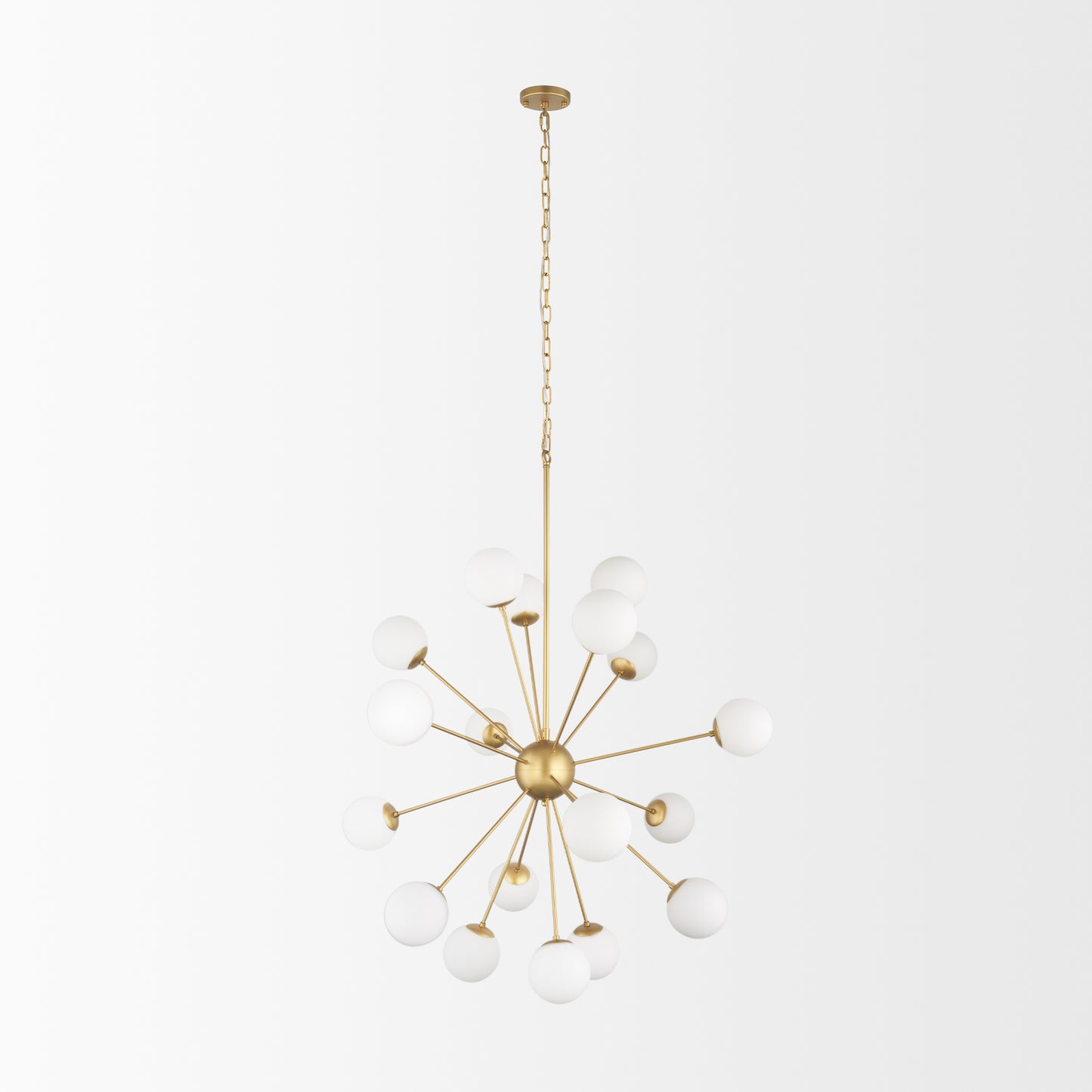 Barbara Chandelier Gold Metal | 18 Light - chandeliers