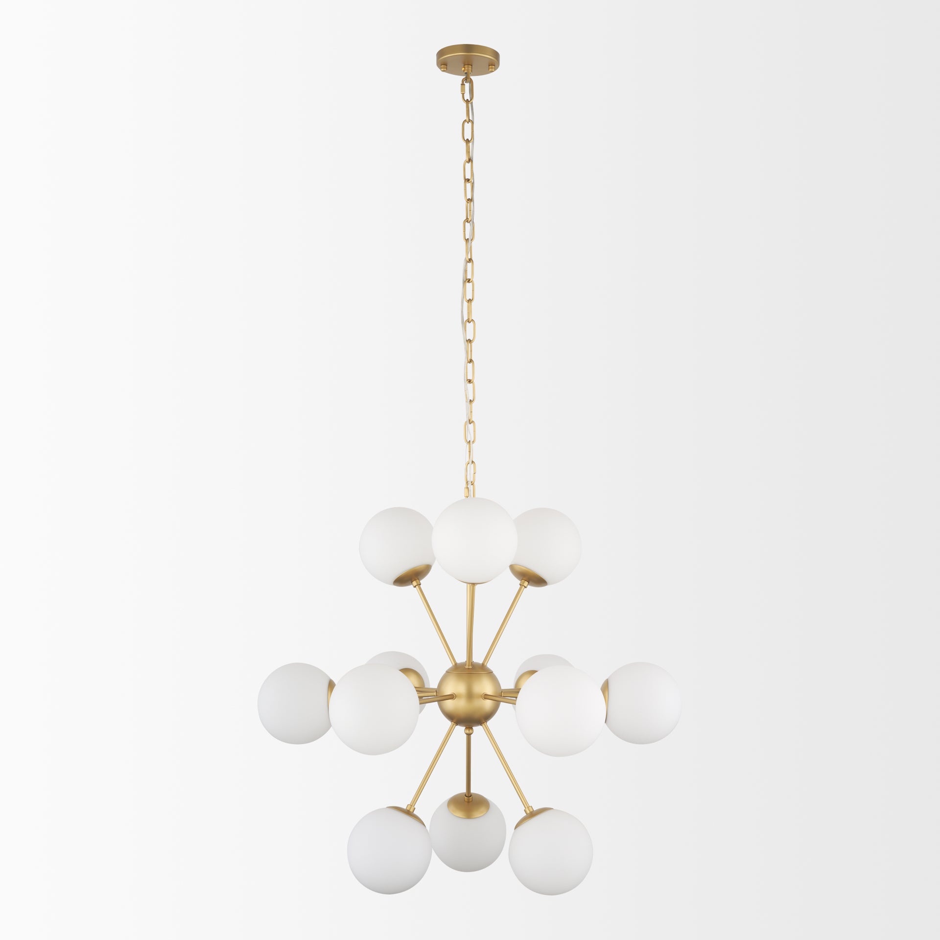 Barbara Chandelier Gold Metal | 11 Light - chandeliers