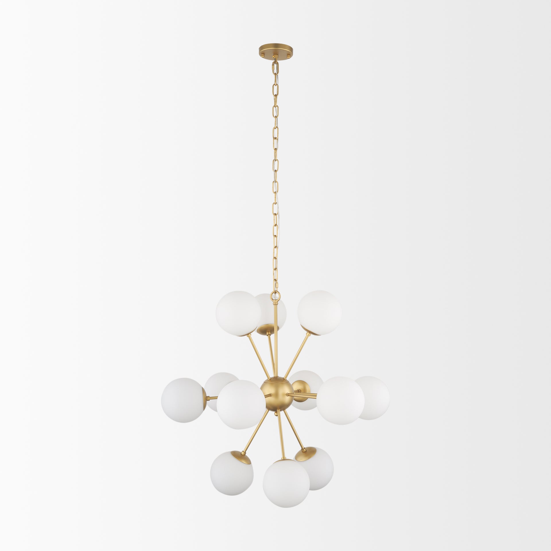 Barbara Chandelier Gold Metal | 11 Light - chandeliers