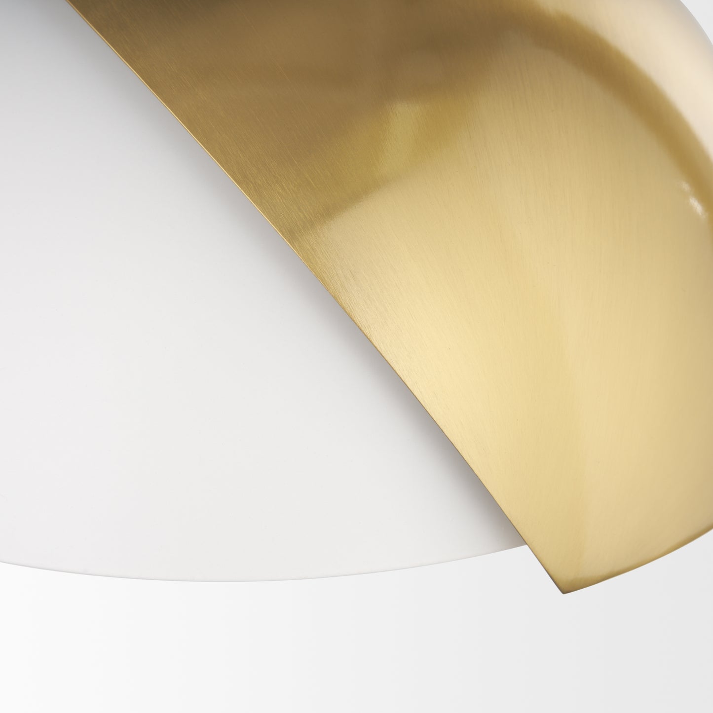 Cybill Pendant Matte White | Gold Metal - pendant-light