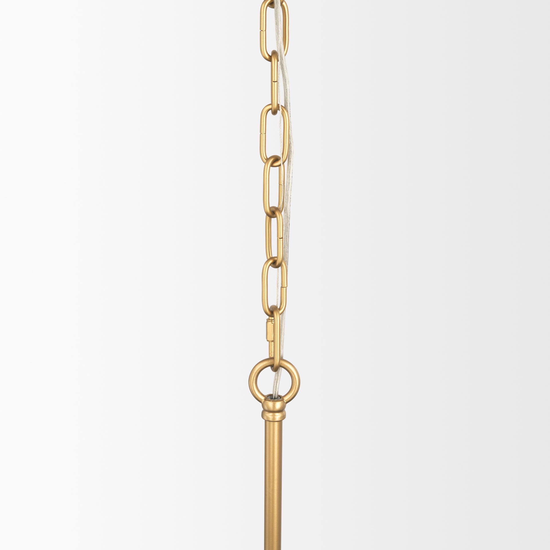 Edie Chandelier Gold Metal | 6 Light - chandeliers