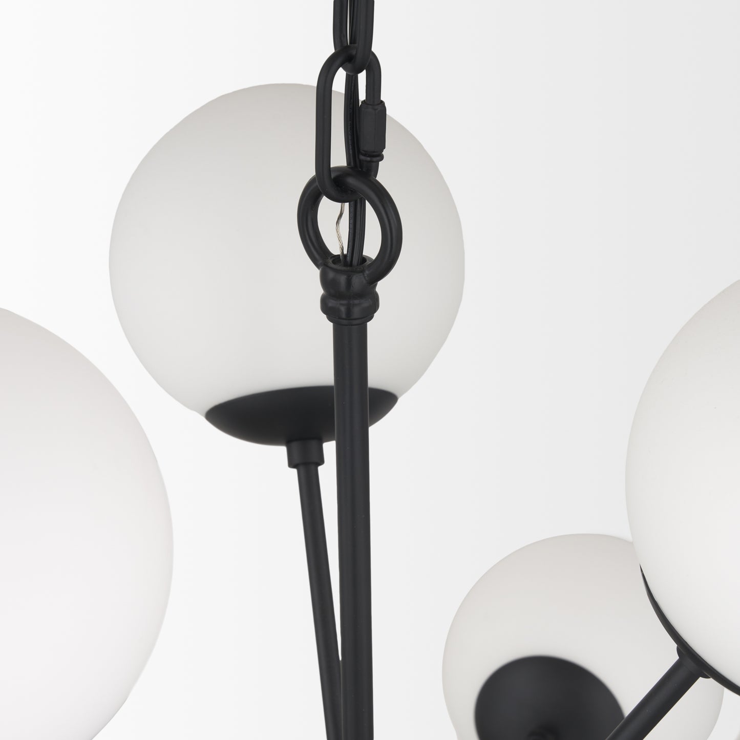 Barbara Chandelier Matte Black | 11 Light - chandeliers