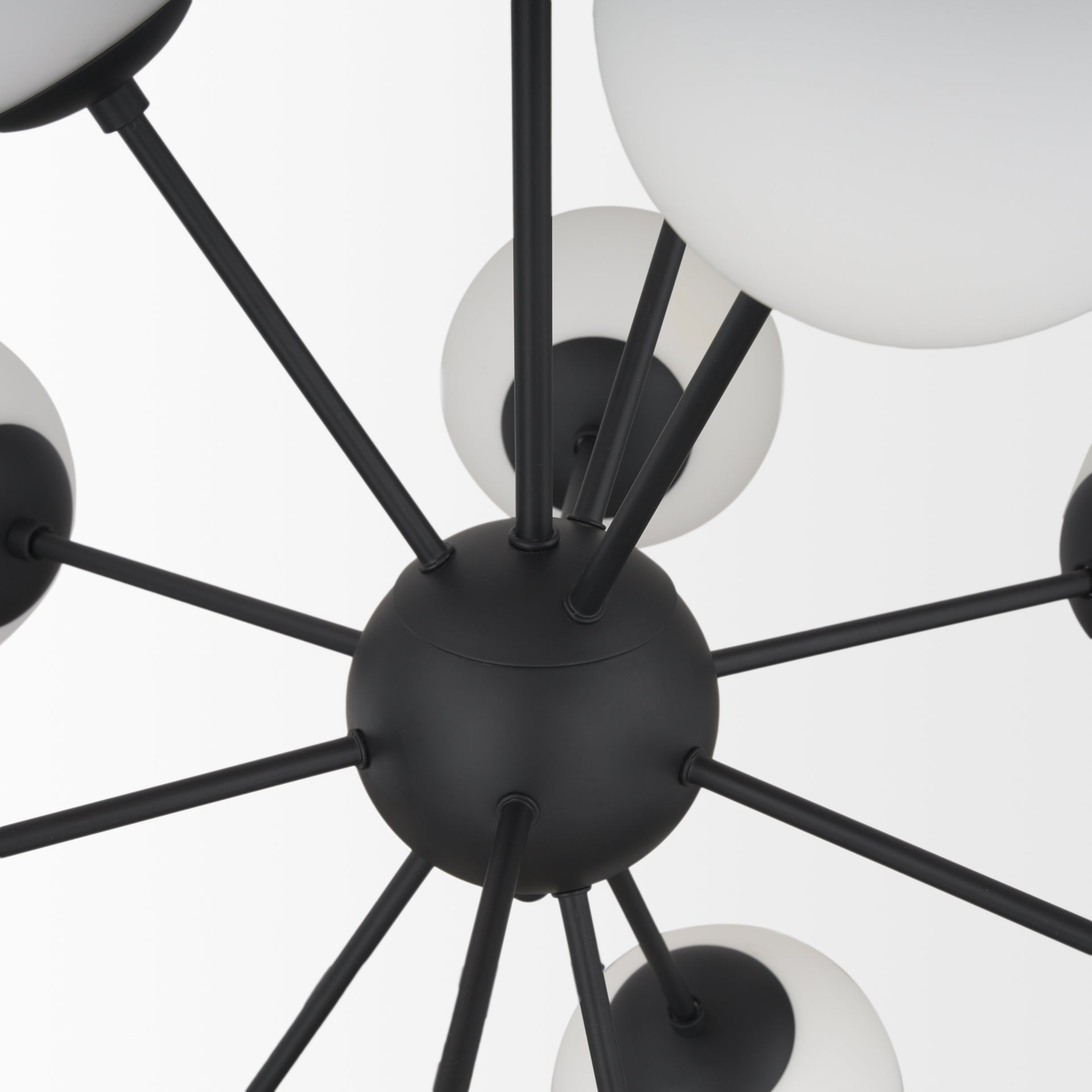 Barbara Chandelier Matte Black | 11 Light - chandeliers