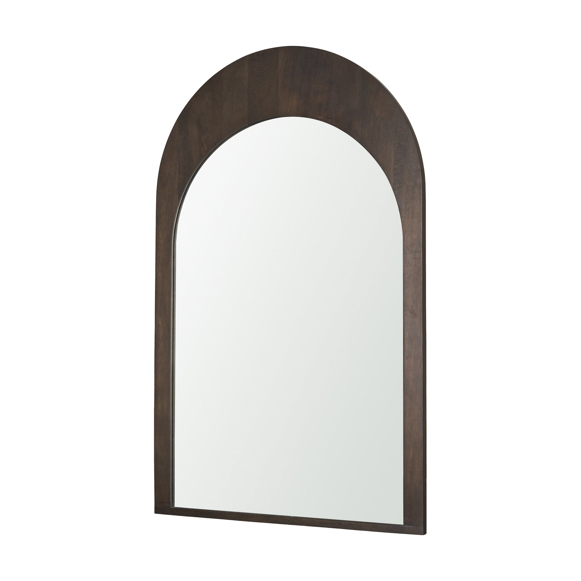 Celeste Dark Brown Medium Arched Mirror