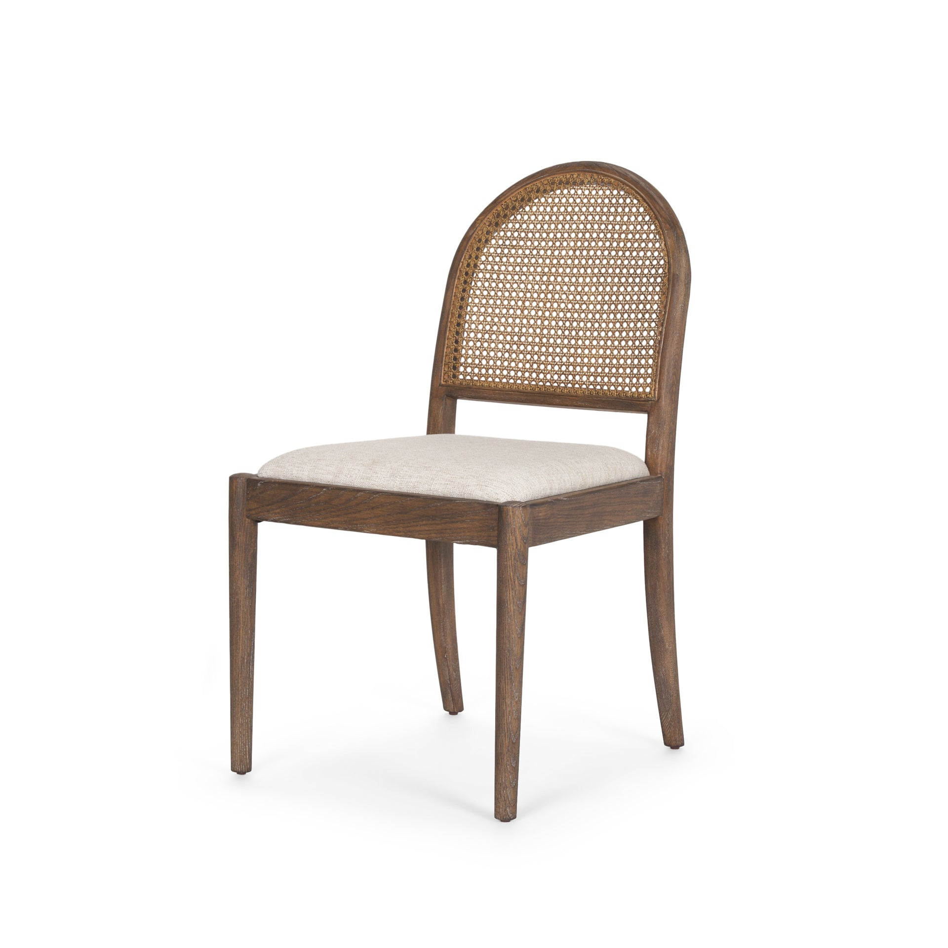 Elle Dining Chair Brown Wood | Cane - dining-chairs