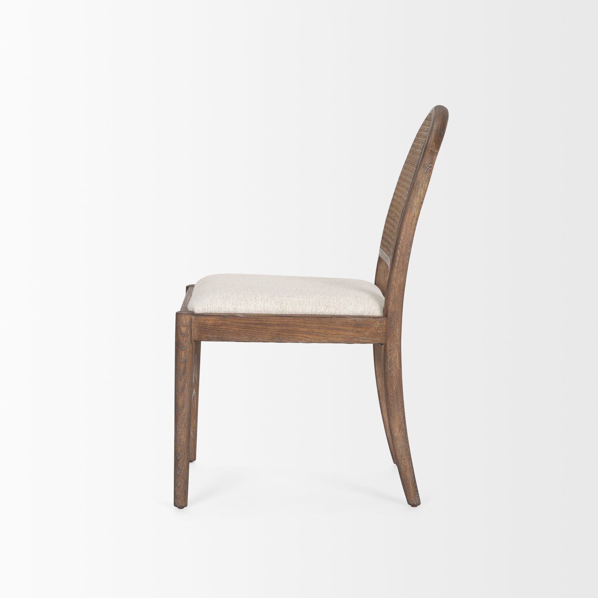 Elle Dining Chair Brown Wood | Cane - dining-chairs