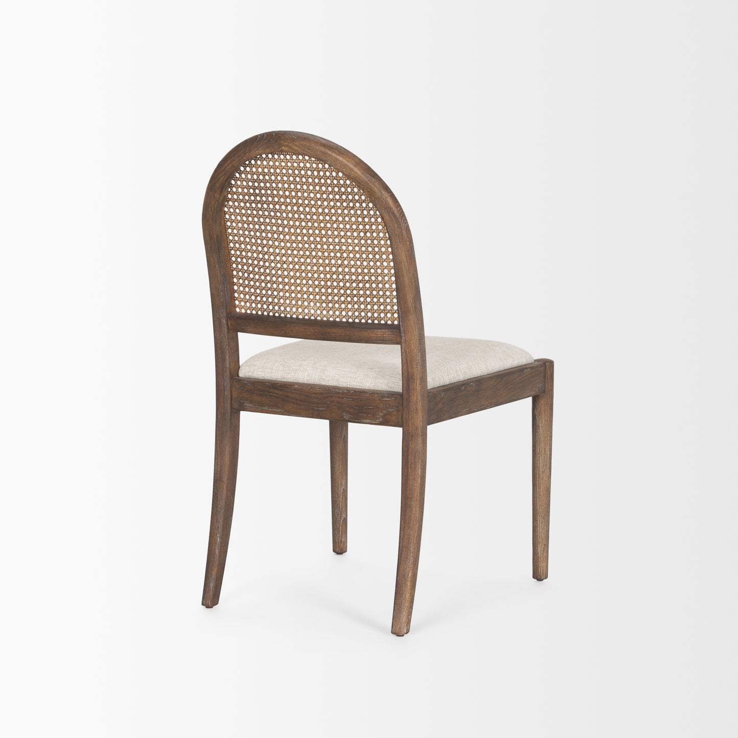 Elle Dining Chair Brown Wood | Cane - dining-chairs