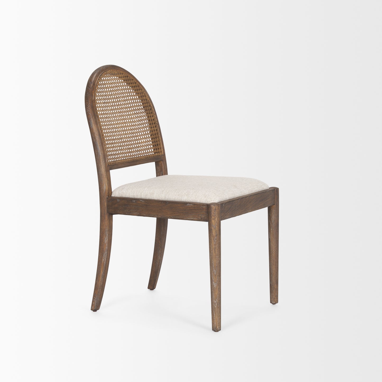 Elle Dining Chair Brown Wood | Cane - dining-chairs