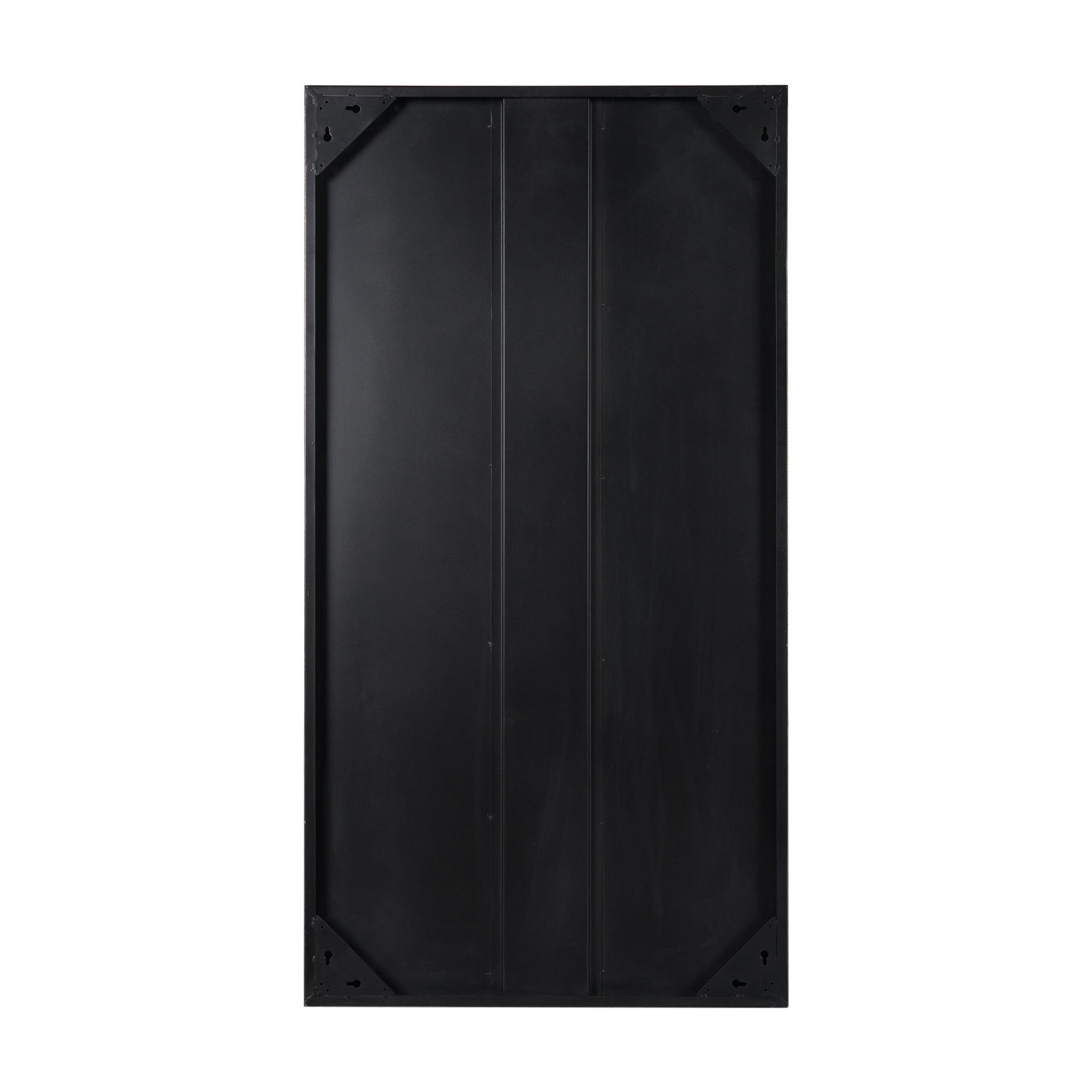 Raum Painted Monochrome w/ Acid Wash Metal Wall Art