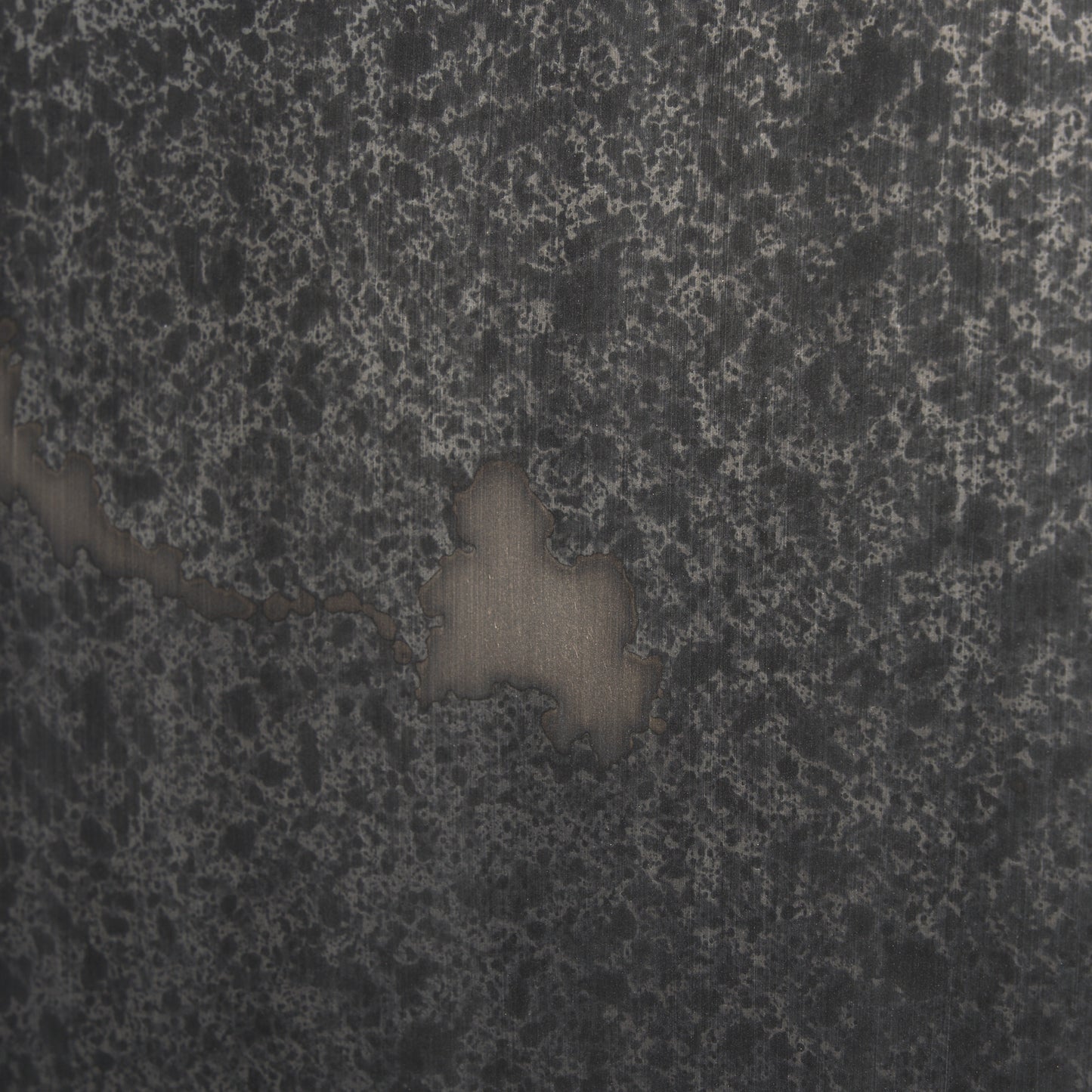 Raum Painted Monochrome w/ Acid Wash Metal Wall Art
