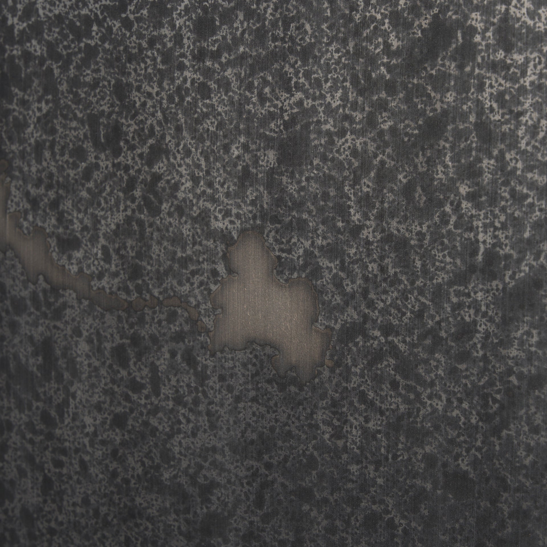 Raum Painted Monochrome w/ Acid Wash Metal Wall Art