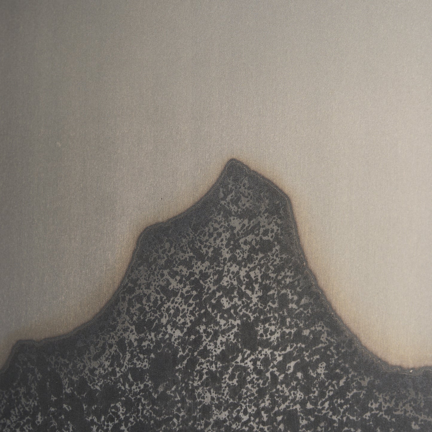 Raum Painted Monochrome w/ Acid Wash Metal Wall Art