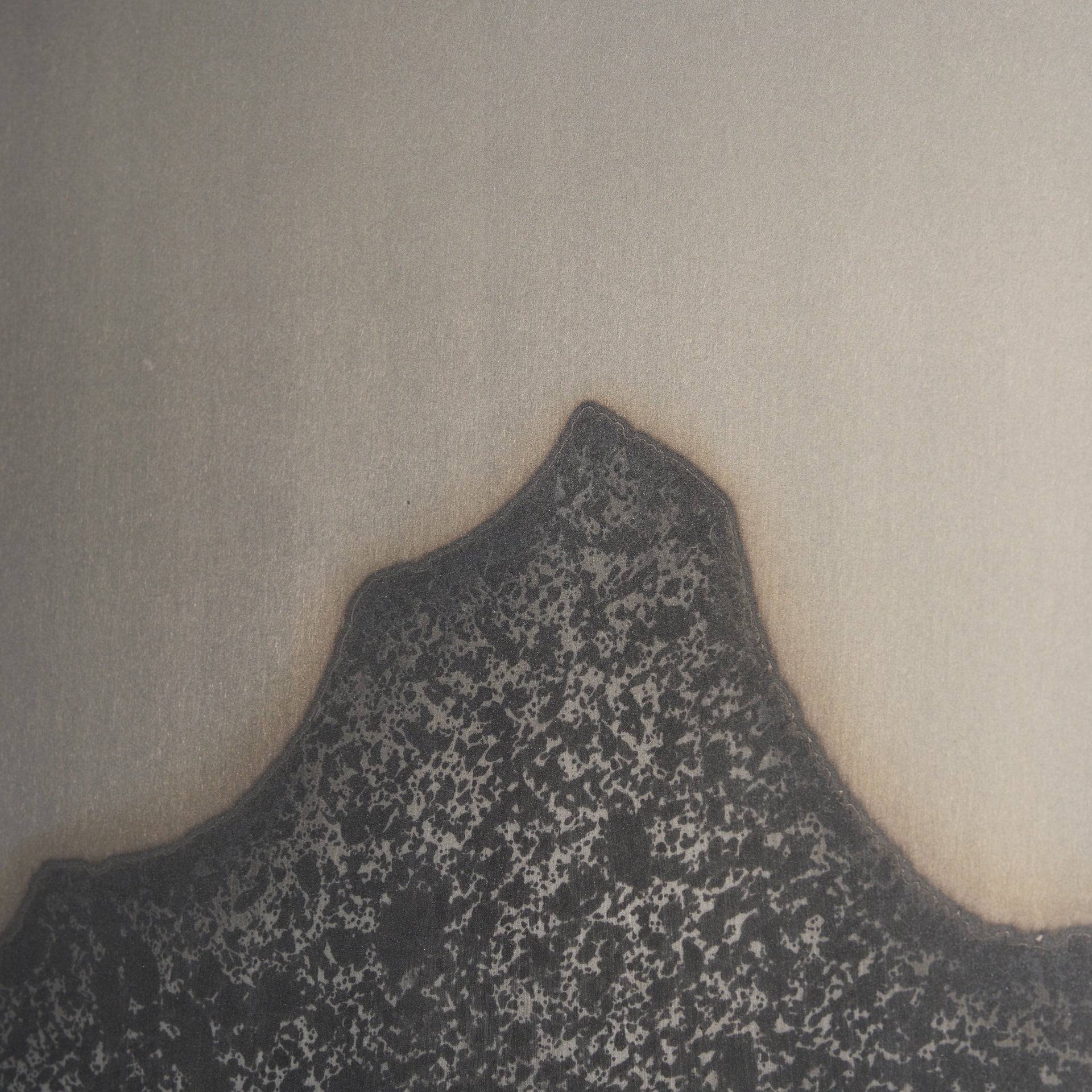 Raum Painted Monochrome w/ Acid Wash Metal Wall Art