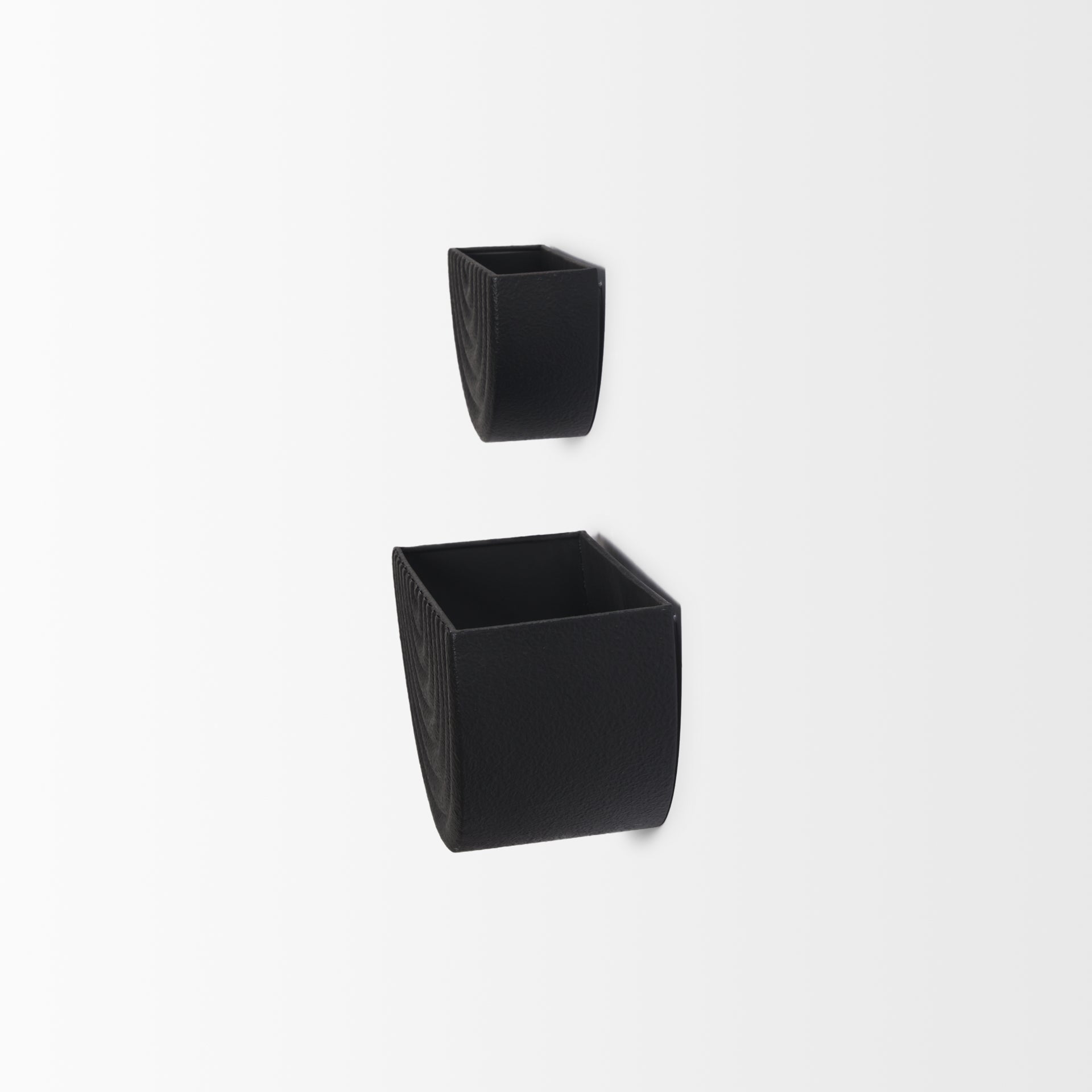 Shilo Wall Planter Black Metal - wall-furniture