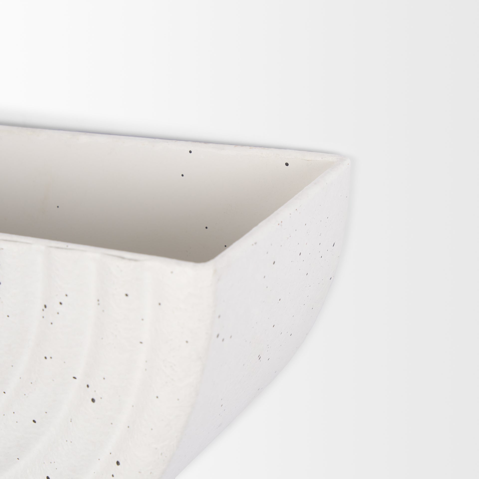 Shilo Wall Planter White Metal - wall-furniture