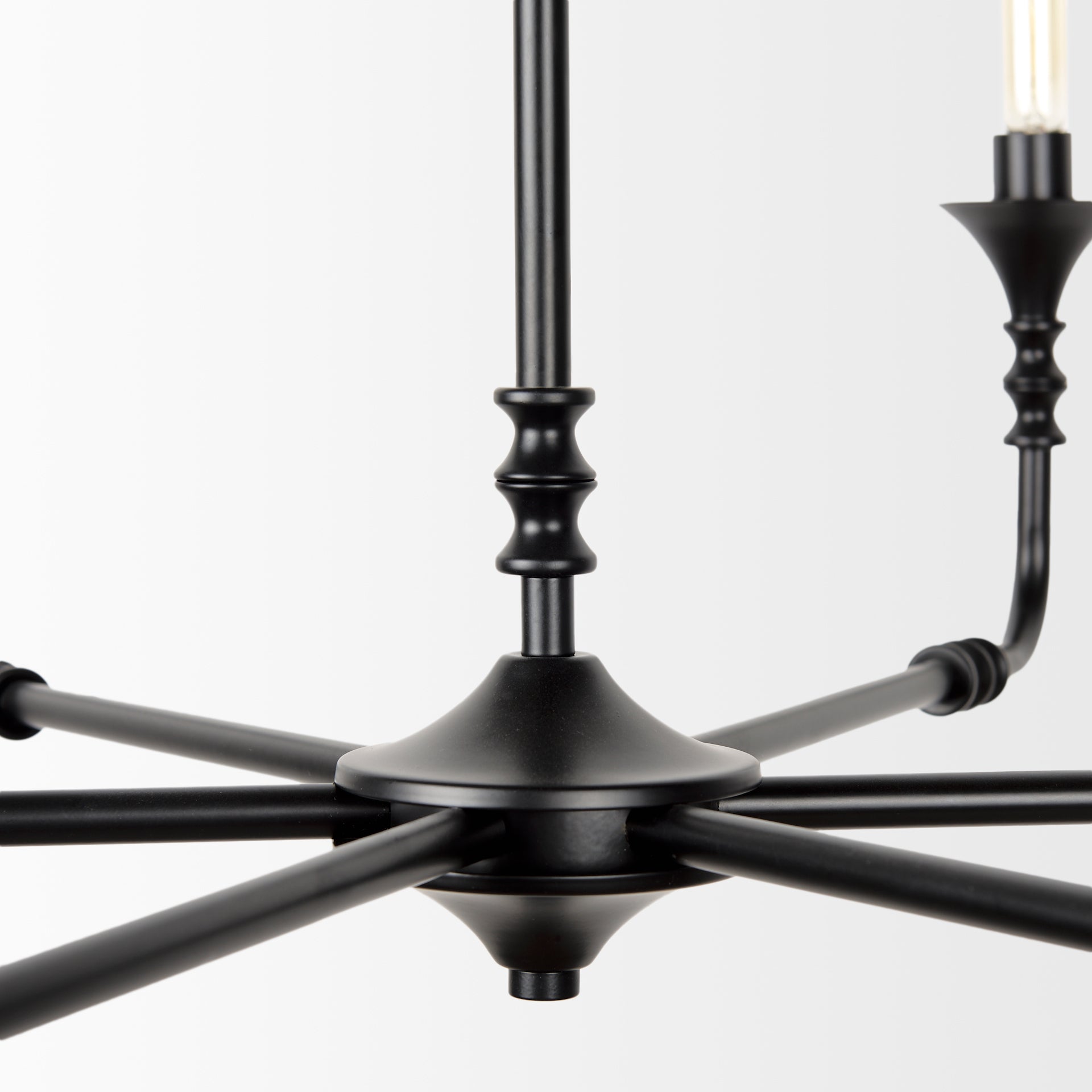 Gabriel Chandelier Matte Black | 48 - chandeliers