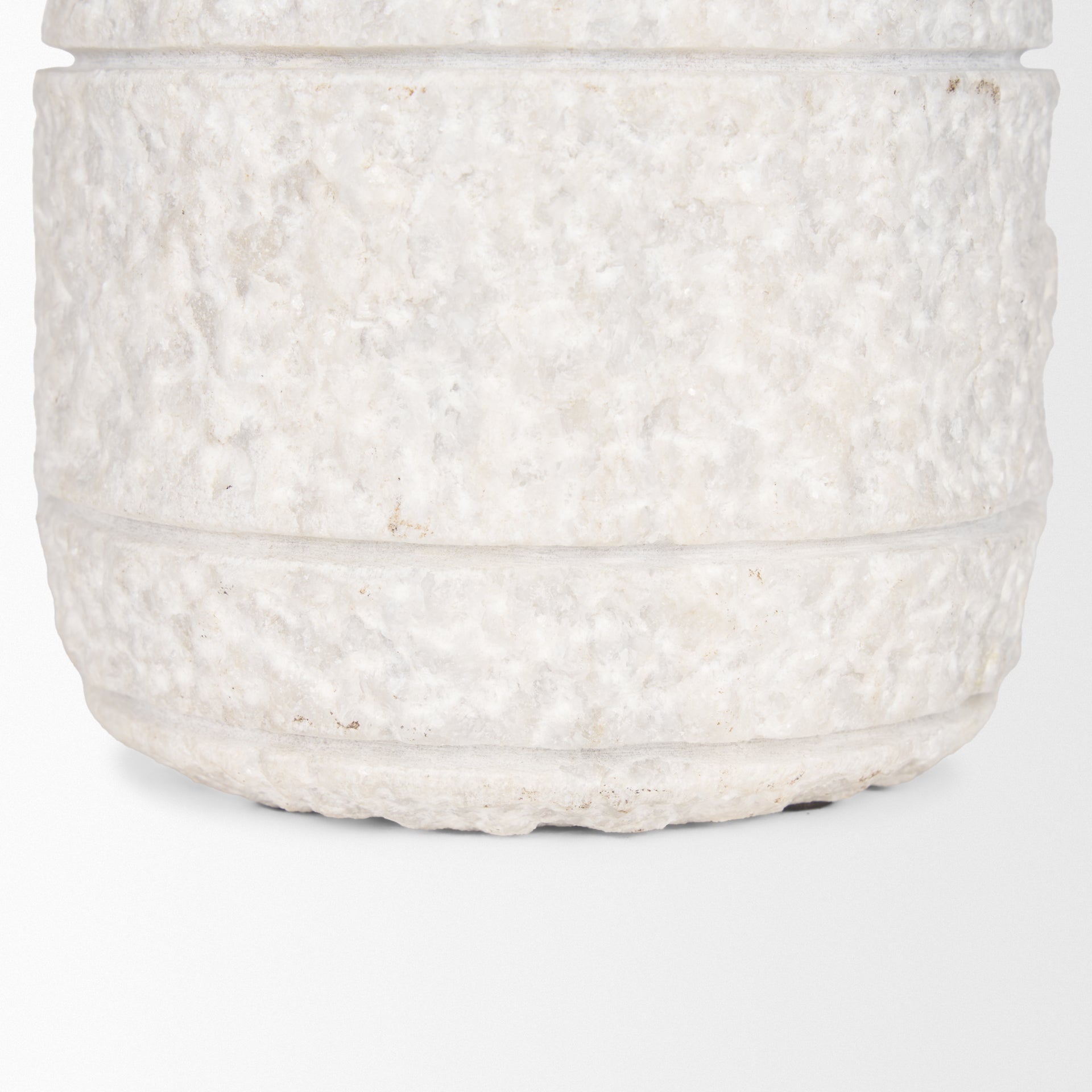 Irina Small White Marble Door Stopper