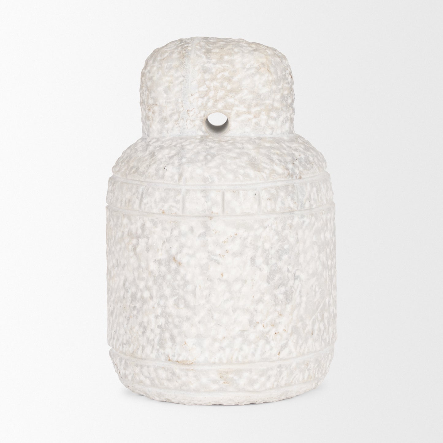 Irina Large White Marble Door Stopper