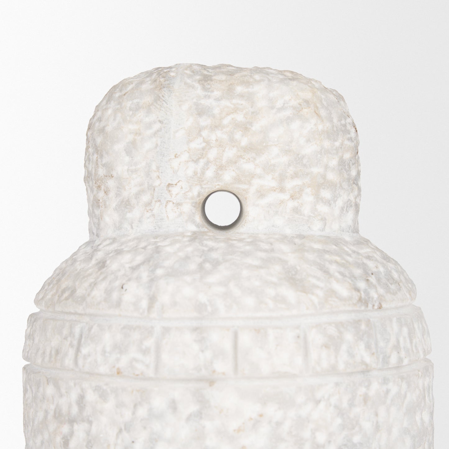 Irina Large White Marble Door Stopper