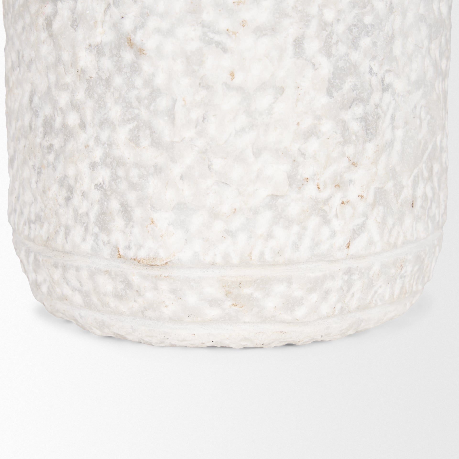 Irina Large White Marble Door Stopper