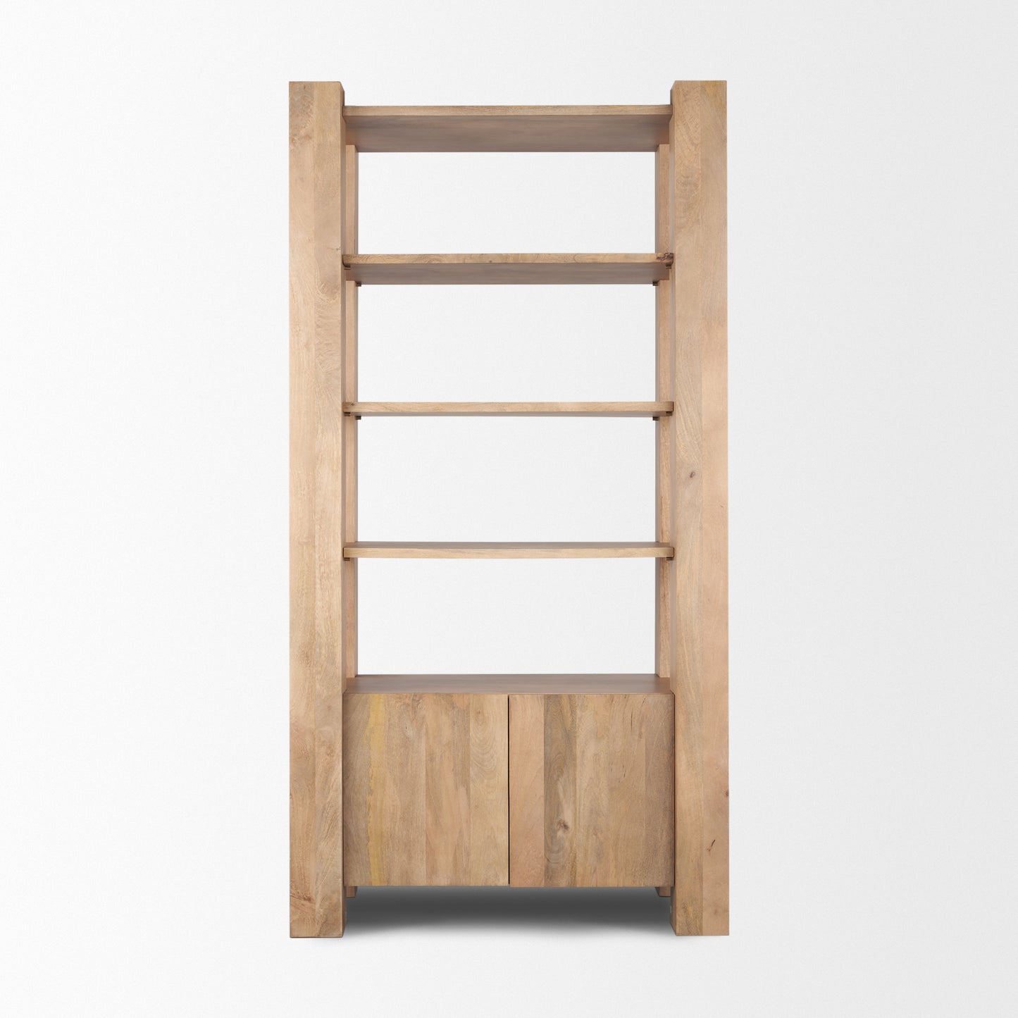 Beth Shelving Unit Light Brown - shelving