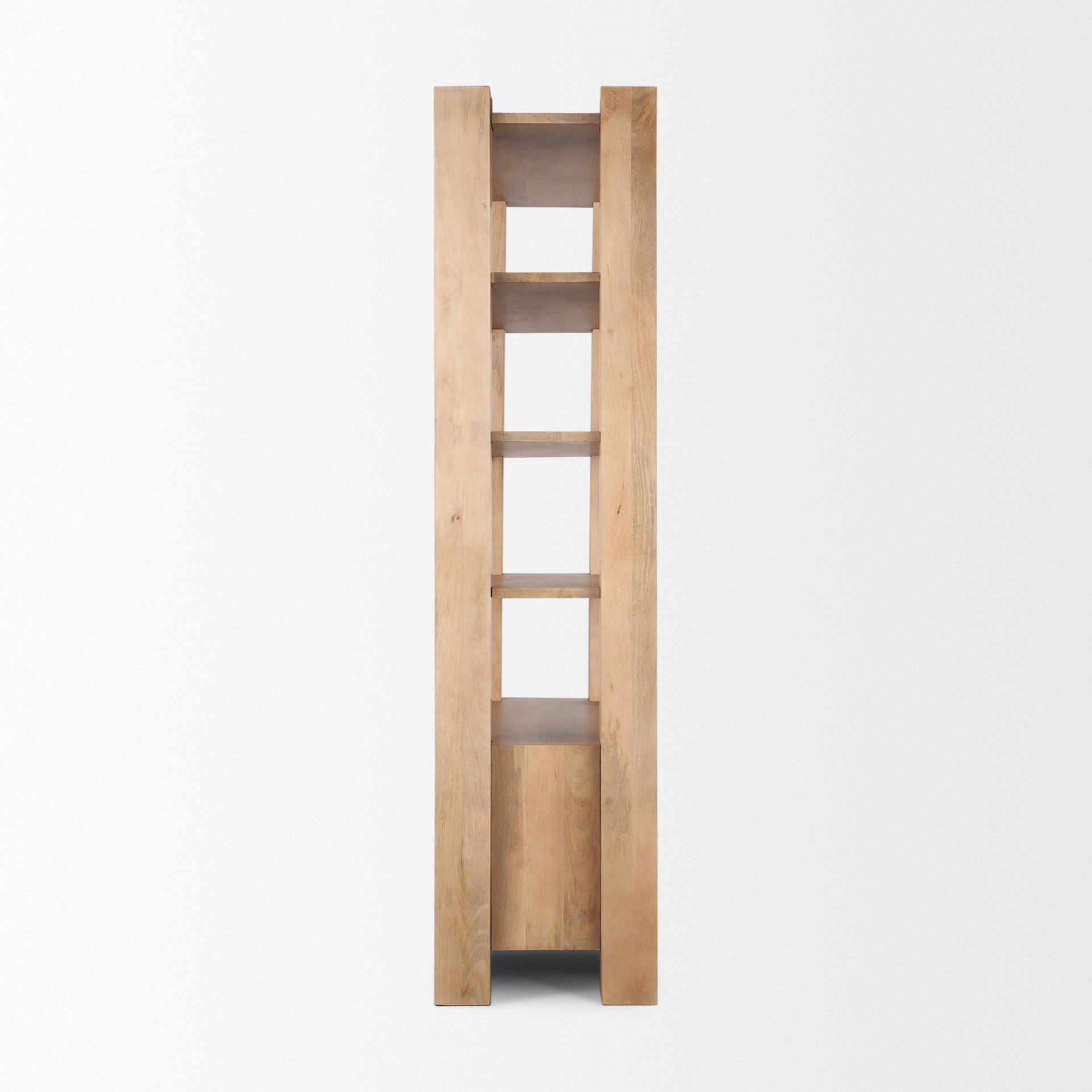 Beth Shelving Unit Light Brown - shelving