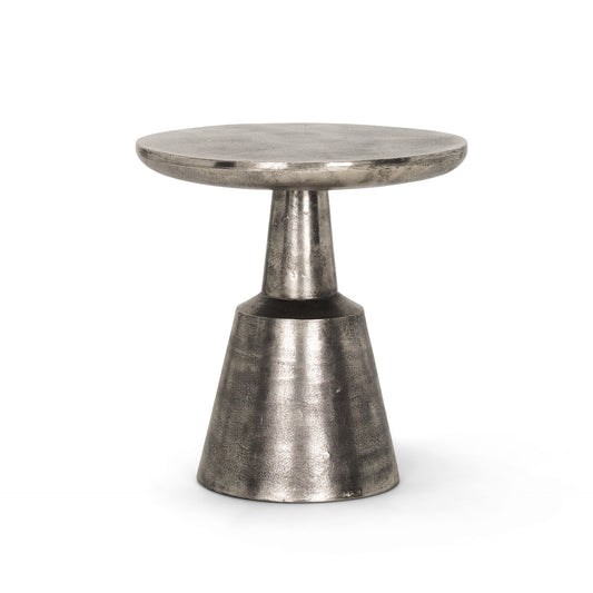 Bobbi Accent Table Nickel | Metal - accent-tables