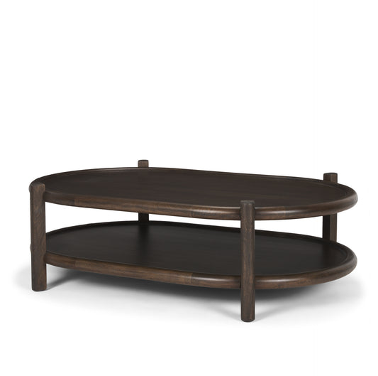 Romi Coffee Table Dark Brown | Wood - coffee-tables